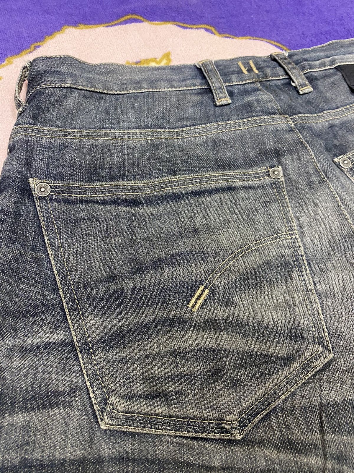 Indigo × Neil Barrett NEIL BARRETT Indigo Jeans x Made in Italy x Rare Size US 32 / EU 48 - 10 Thumbnail