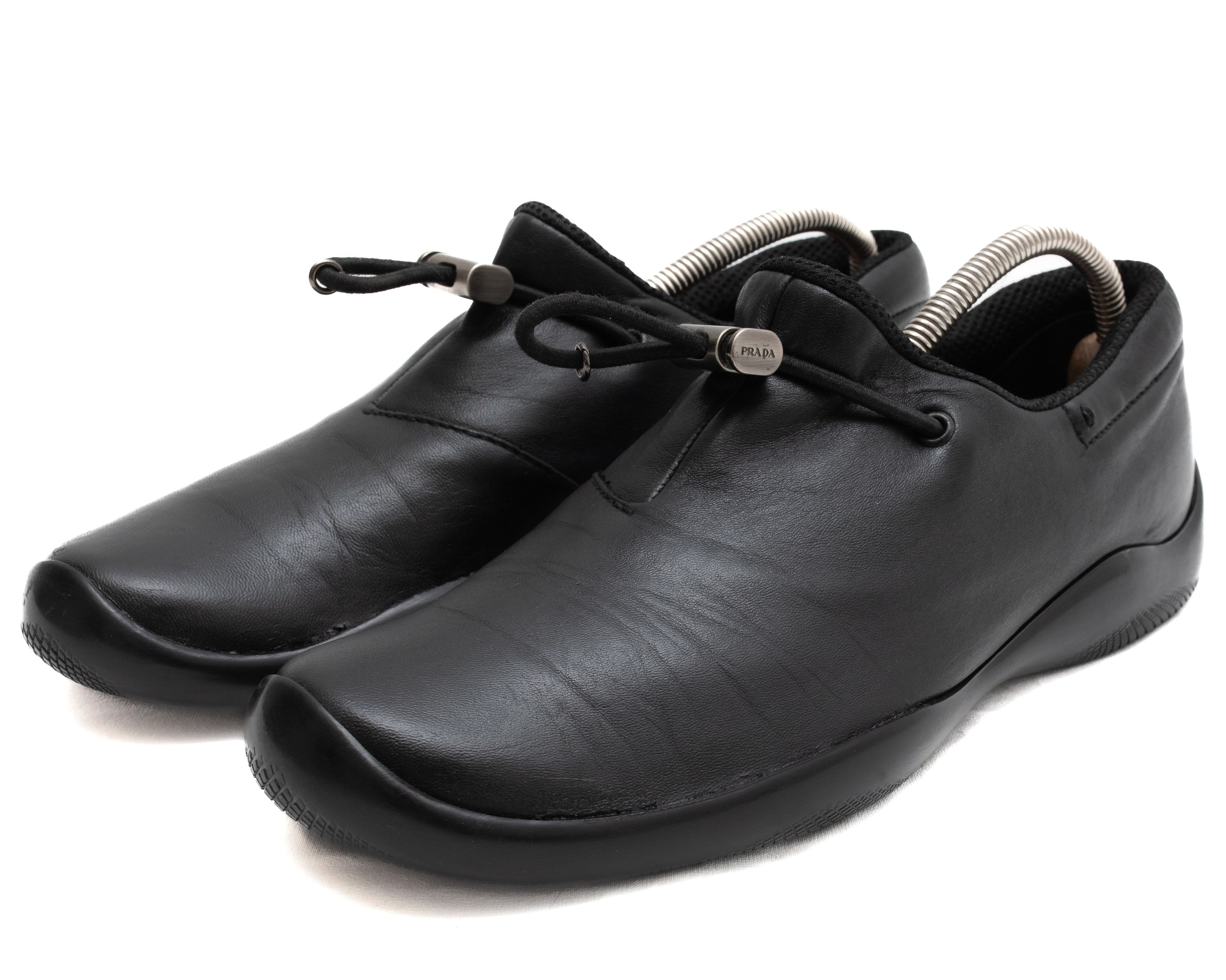 PRADA SPORT 1999 Toggle Leather Loafers