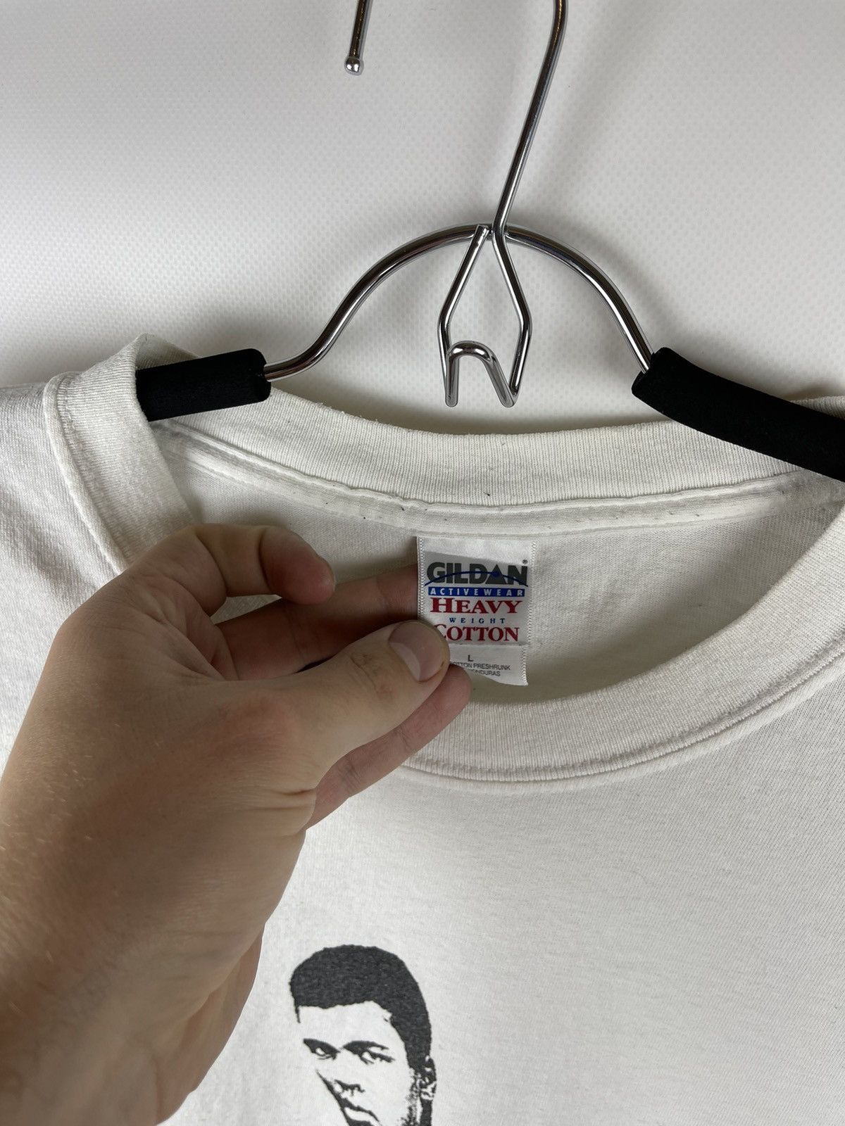Gildan Gildan vintage Mike Tyson allstars 05 member big logo tee Size US L / EU 52-54 / 3 - 6 Thumbnail