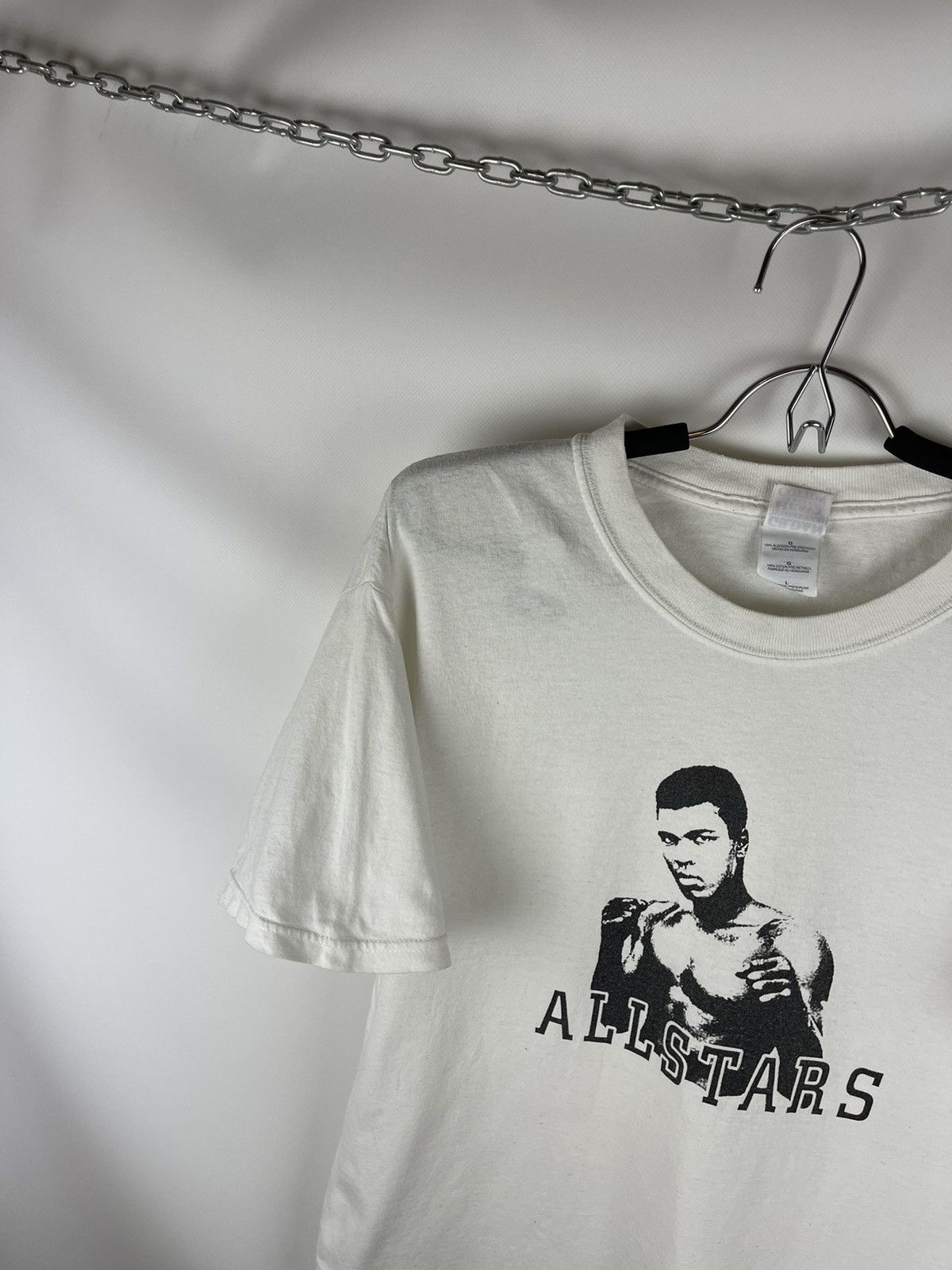 Gildan Gildan vintage Mike Tyson allstars 05 member big logo tee Size US L / EU 52-54 / 3 - 3 Thumbnail