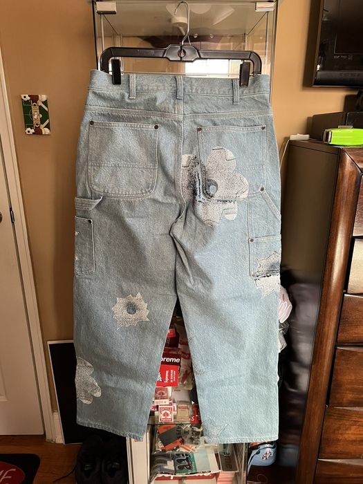 Supreme Supreme Nate Lowman Double Knee Pants | Grailed