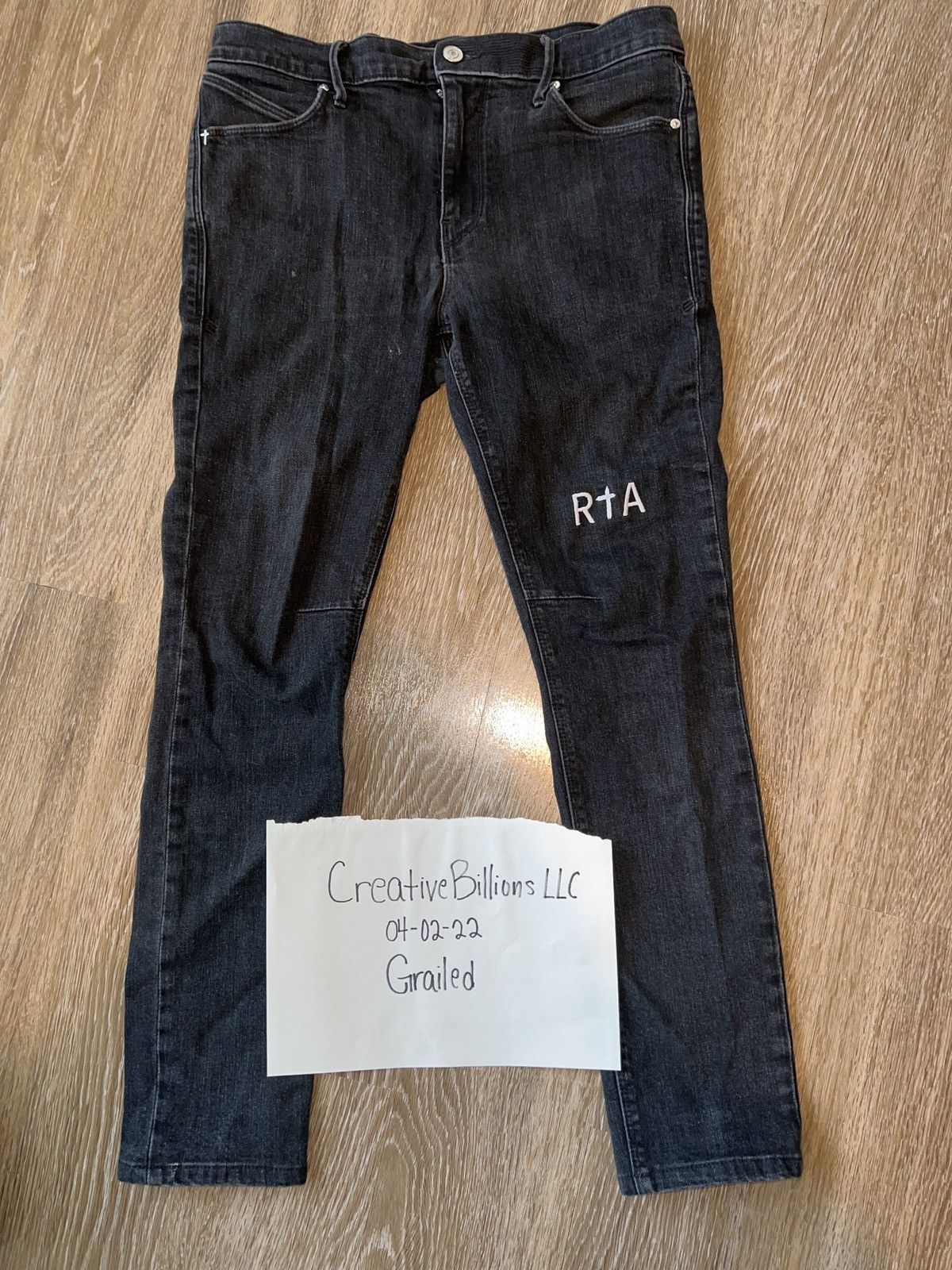 Rta RtA Black Jeans | Grailed