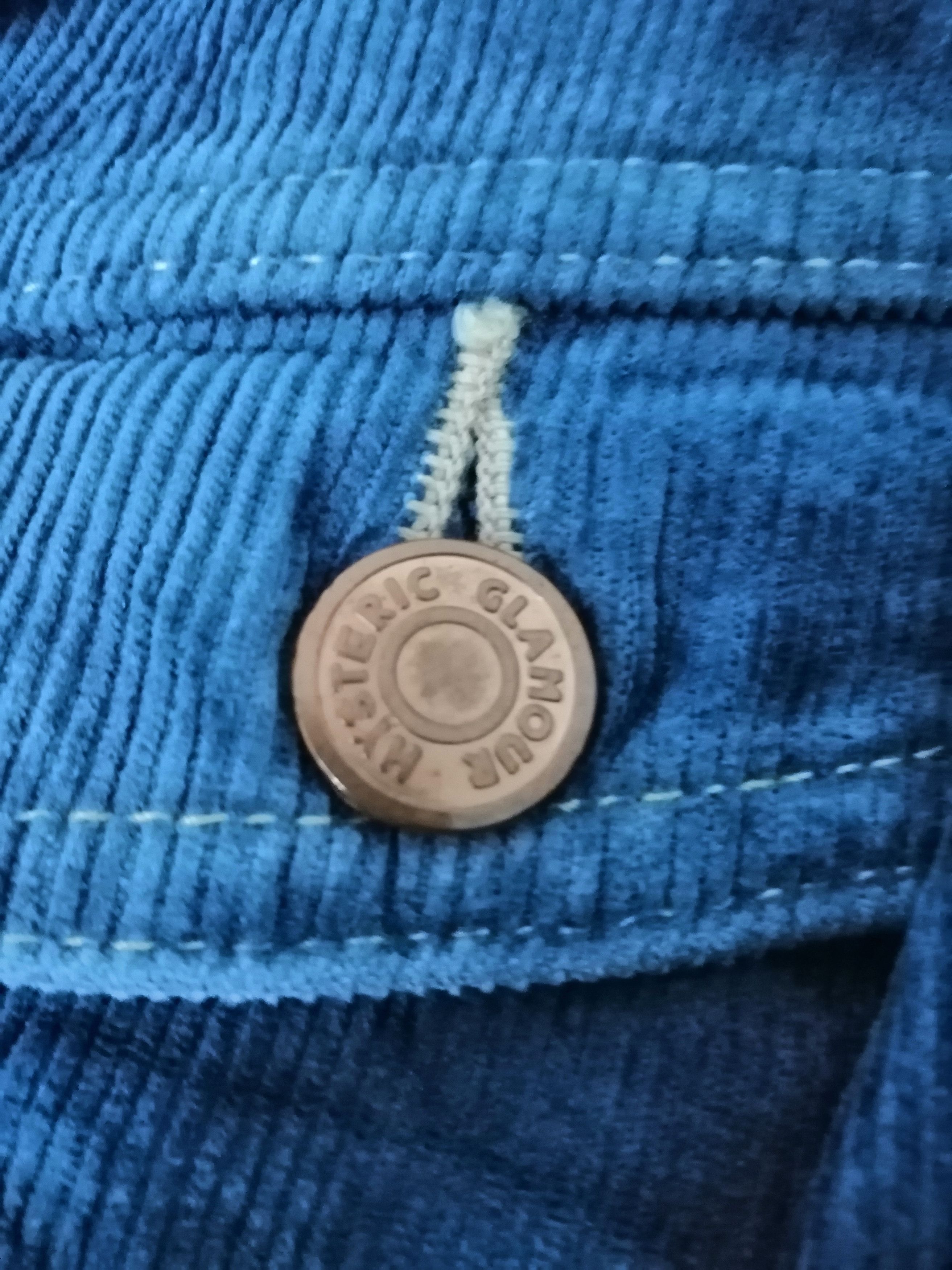 Hysteric Glamour 💥VINTAGE HYSTERIC GLAMOUR DENIM JEANS ladies Size ONE SIZE - 3 Thumbnail