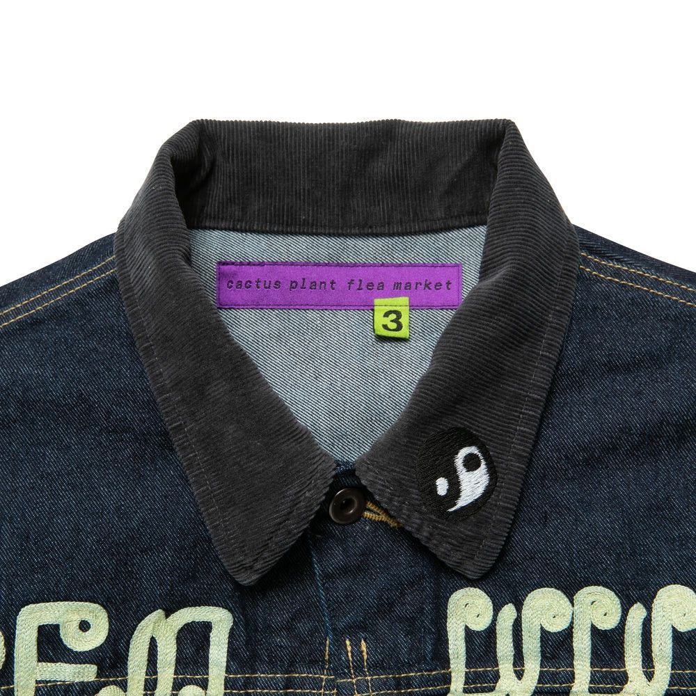 Cactus Plant Flea Market CPFM WWCD DENIM JACKET | Grailed Cactus Plant Flea Market CPFM WWCD DENIM JACKET | Grailed
