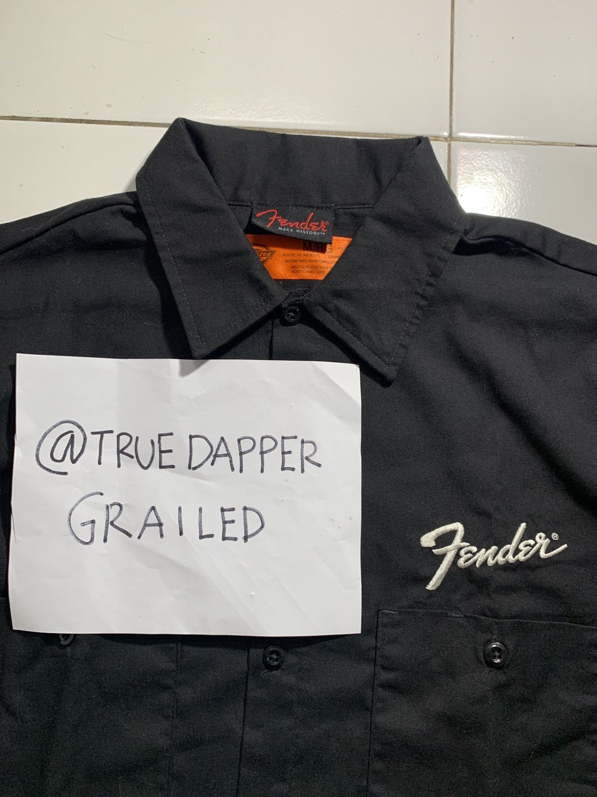 Carhartt × Dickies × Fender Dickies x fender make history Size US M / EU 48-50 / 2 - 6 Thumbnail