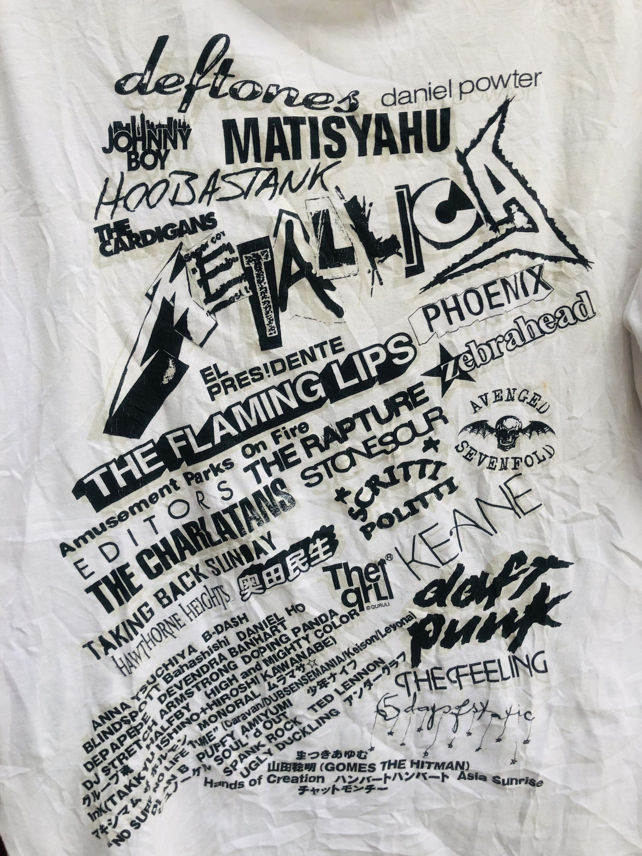 Band Tees Vintage Summer Sonic Band Shirt Streetwear Fashion Size US L / EU 52-54 / 3 - 4 Thumbnail