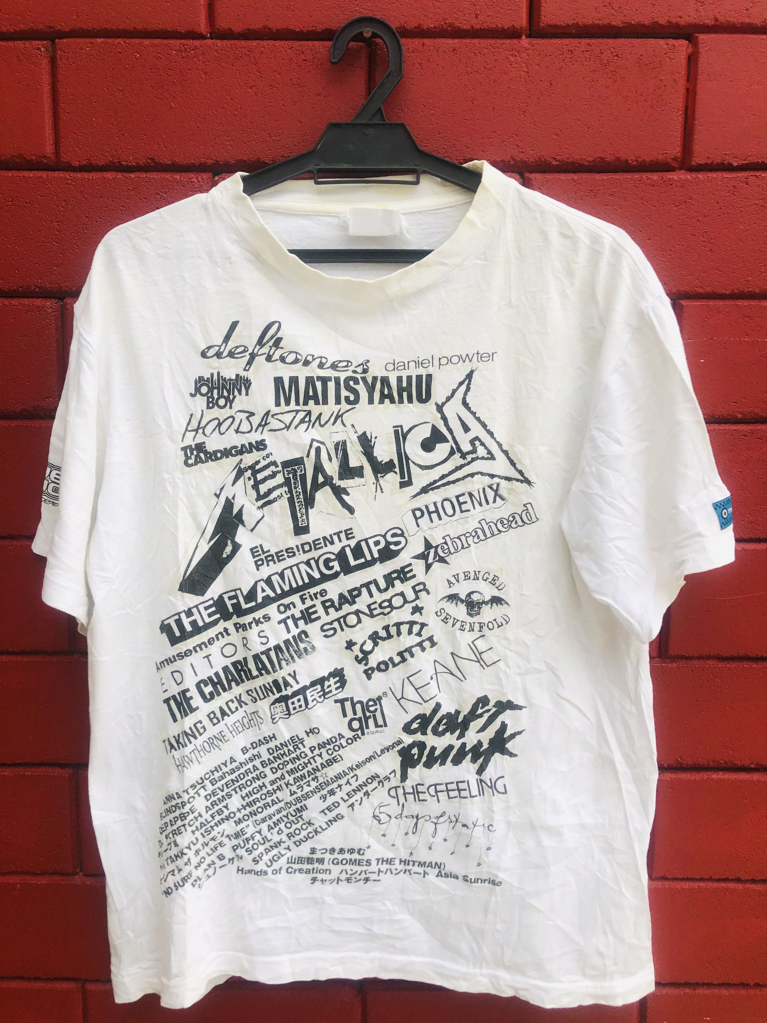 Band Tees Vintage Summer Sonic Band Shirt Streetwear Fashion Size US L / EU 52-54 / 3 - 1 Thumbnail