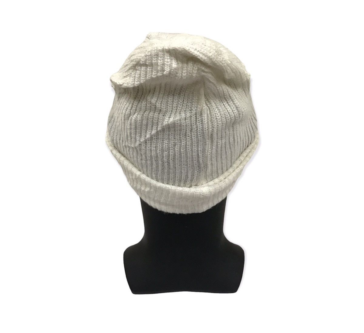 Chevignon × Vintage Chevignon Plain Beanie Hat Size ONE SIZE - 4 Thumbnail