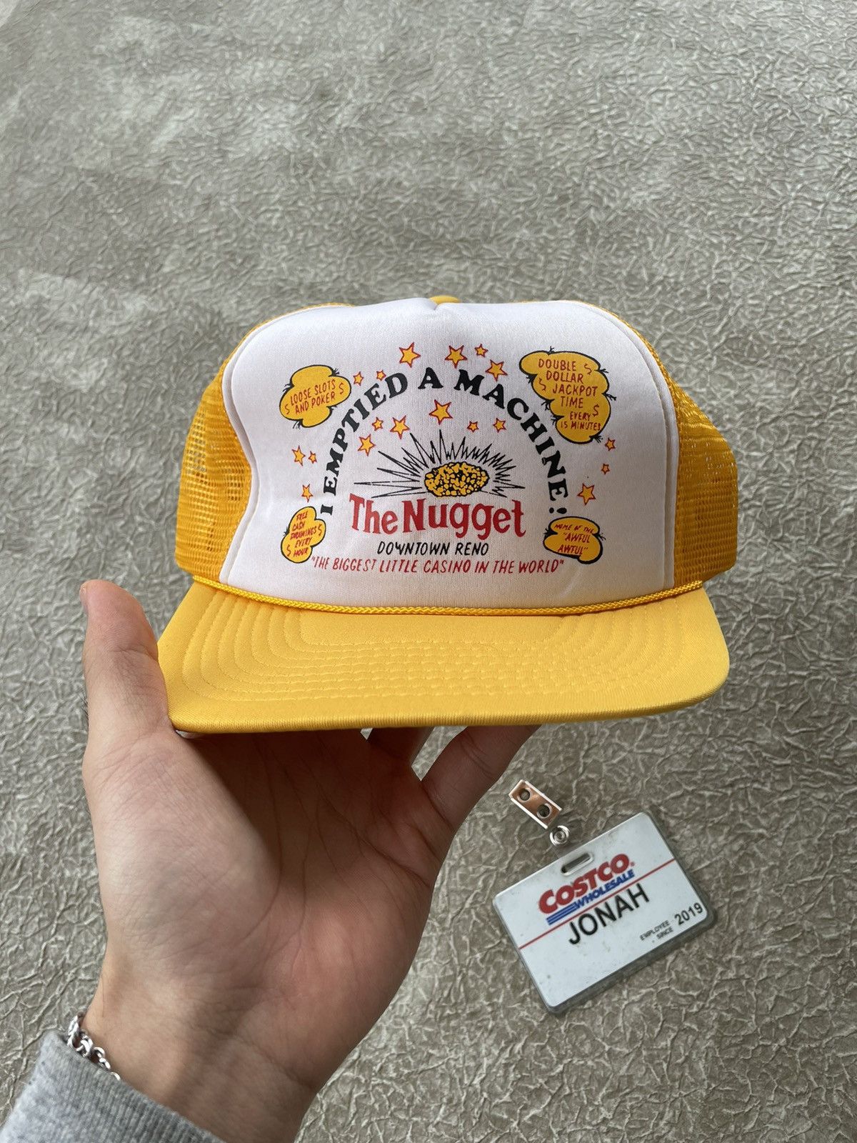 Vintage Vintage 90’s Reno Casino The Nugget Trucker Hat Size ONE SIZE - 1 Thumbnail