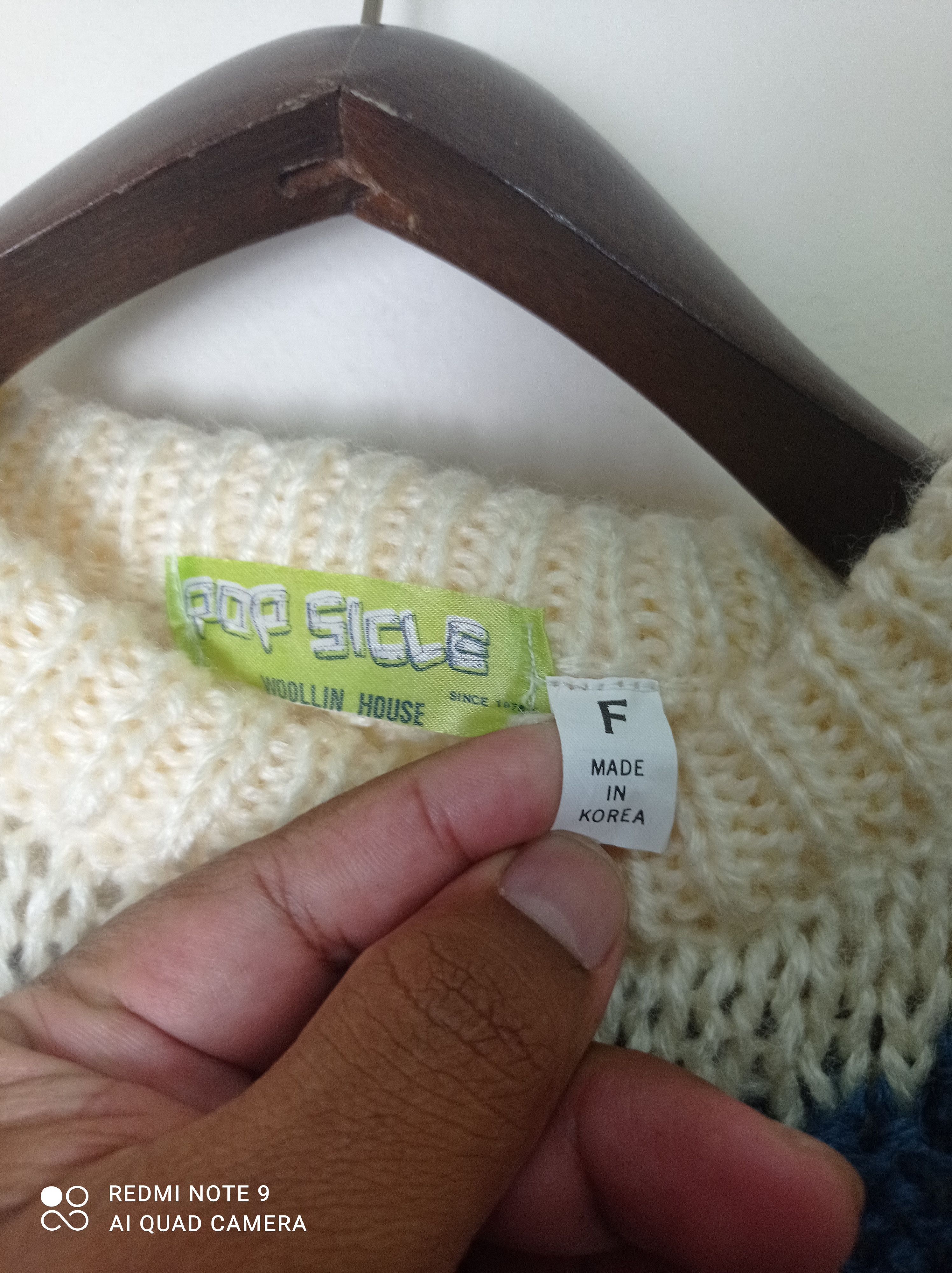 If Six Was Nine Korean fashion Pop Sicle Knitted K-pop style Size US M / EU 48-50 / 2 - 7 Thumbnail
