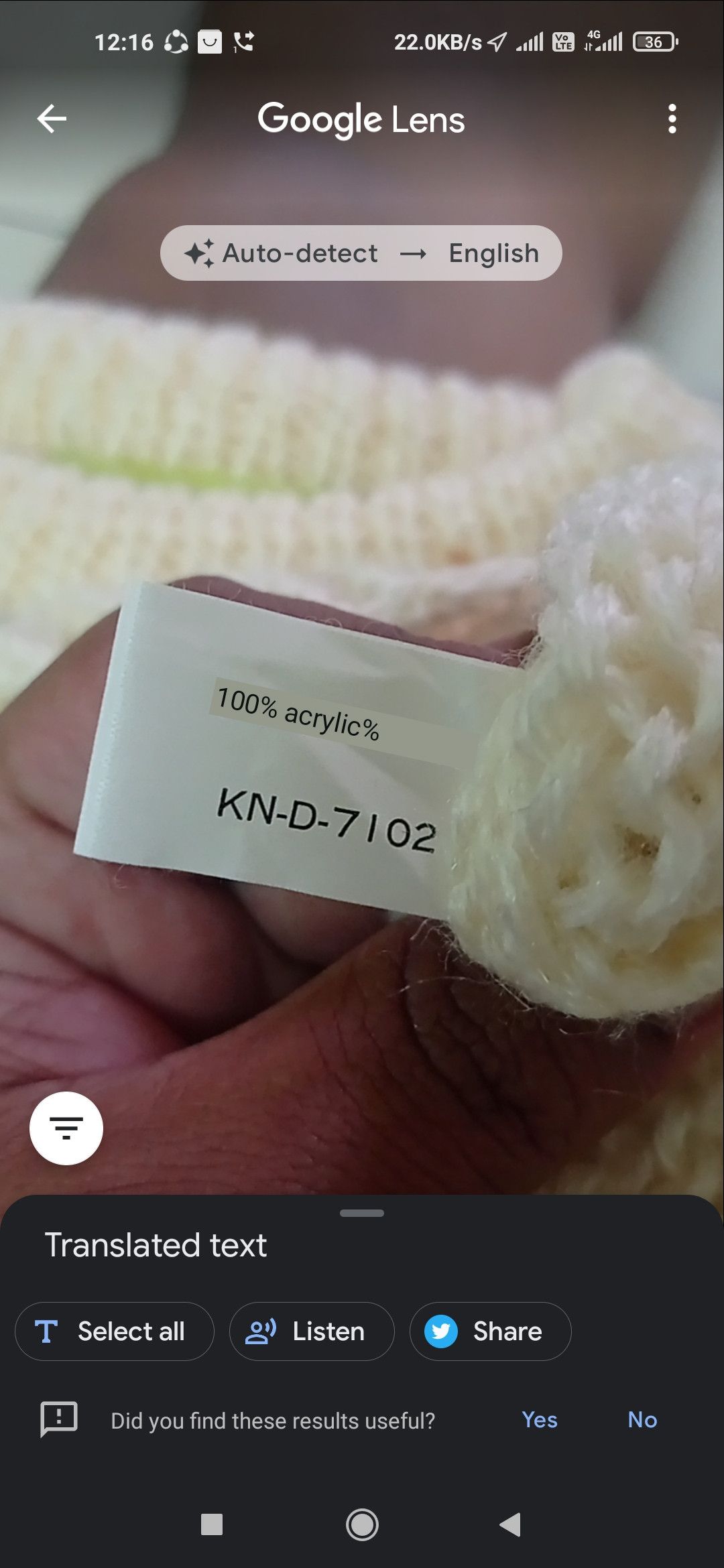If Six Was Nine Korean fashion Pop Sicle Knitted K-pop style Size US M / EU 48-50 / 2 - 8 Thumbnail