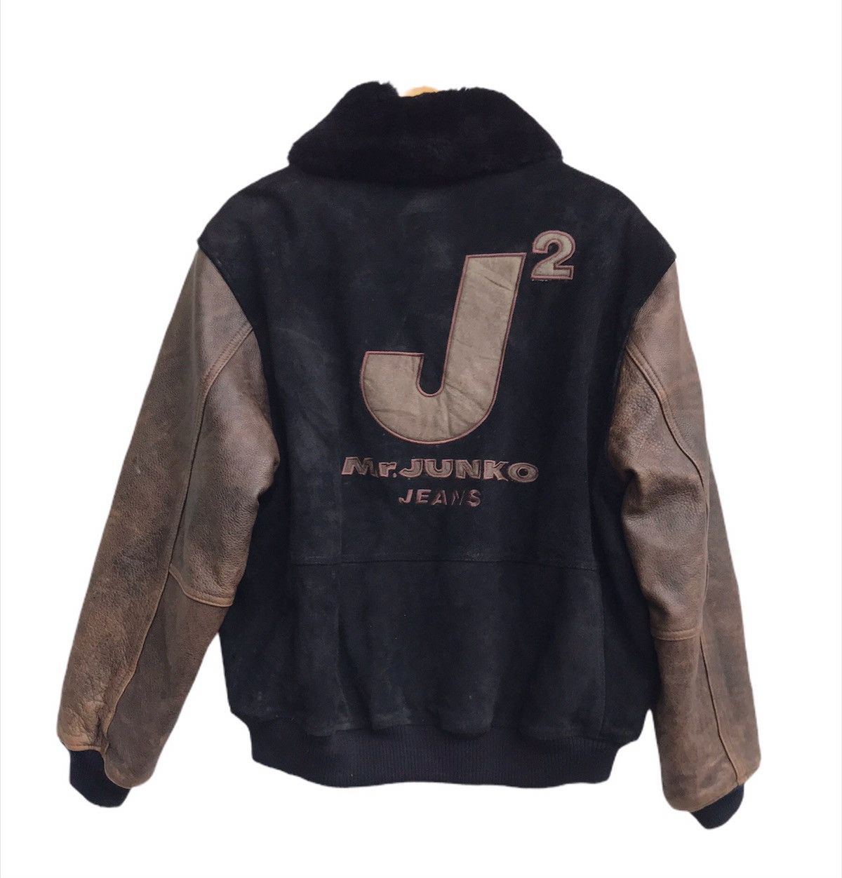 Mr.Junko Jeans Blk Leather Coat | eBay
