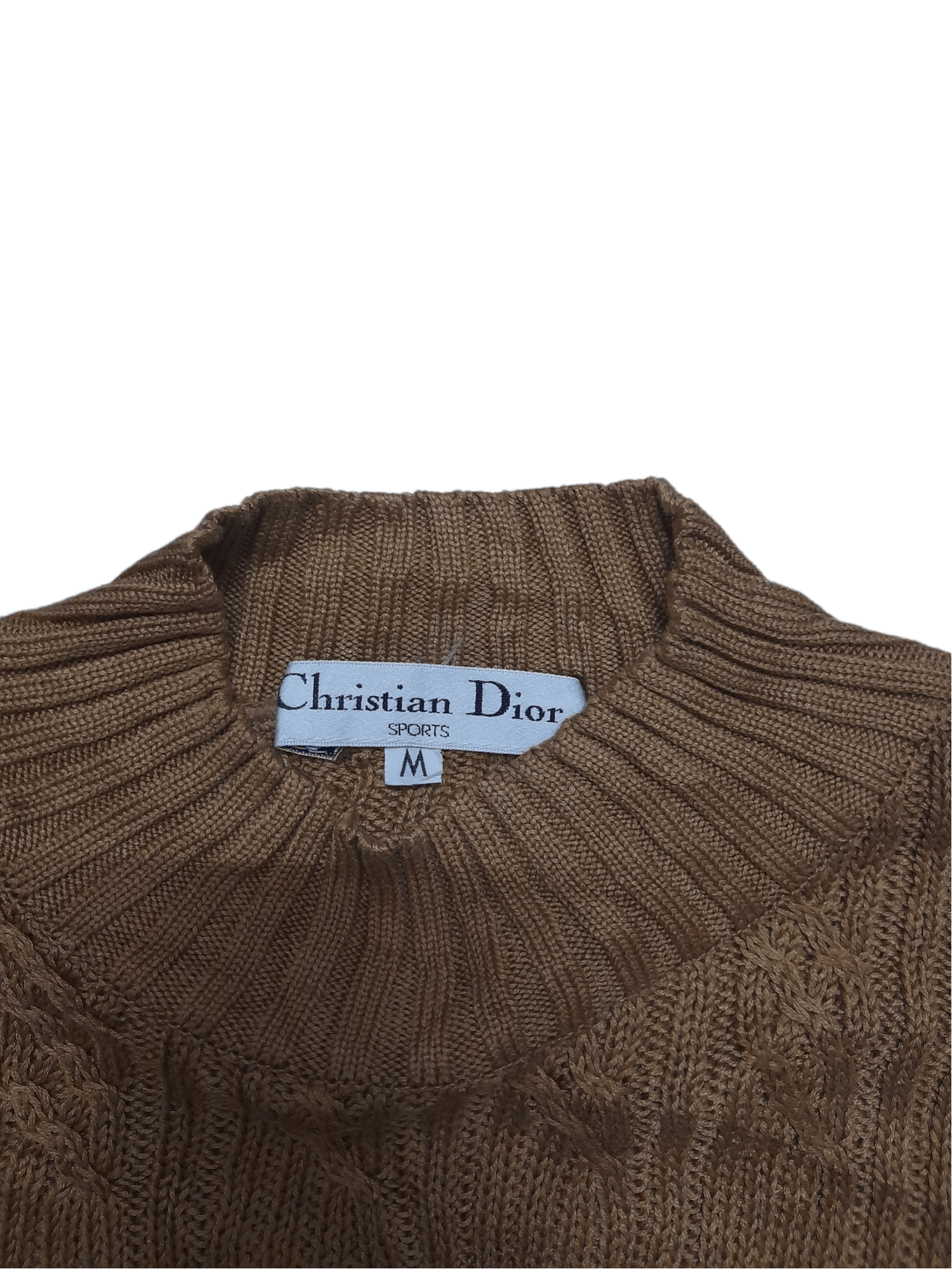 Christian Dior Monsieur Christian Dior Cable knit Sweater (D893) Size US M / EU 48-50 / 2 - 3 Thumbnail