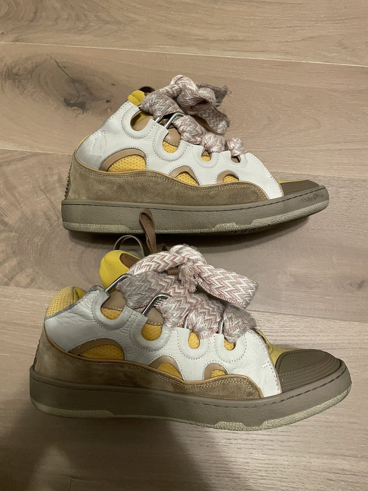 Lanvin Lanvin curb sneakers | Grailed