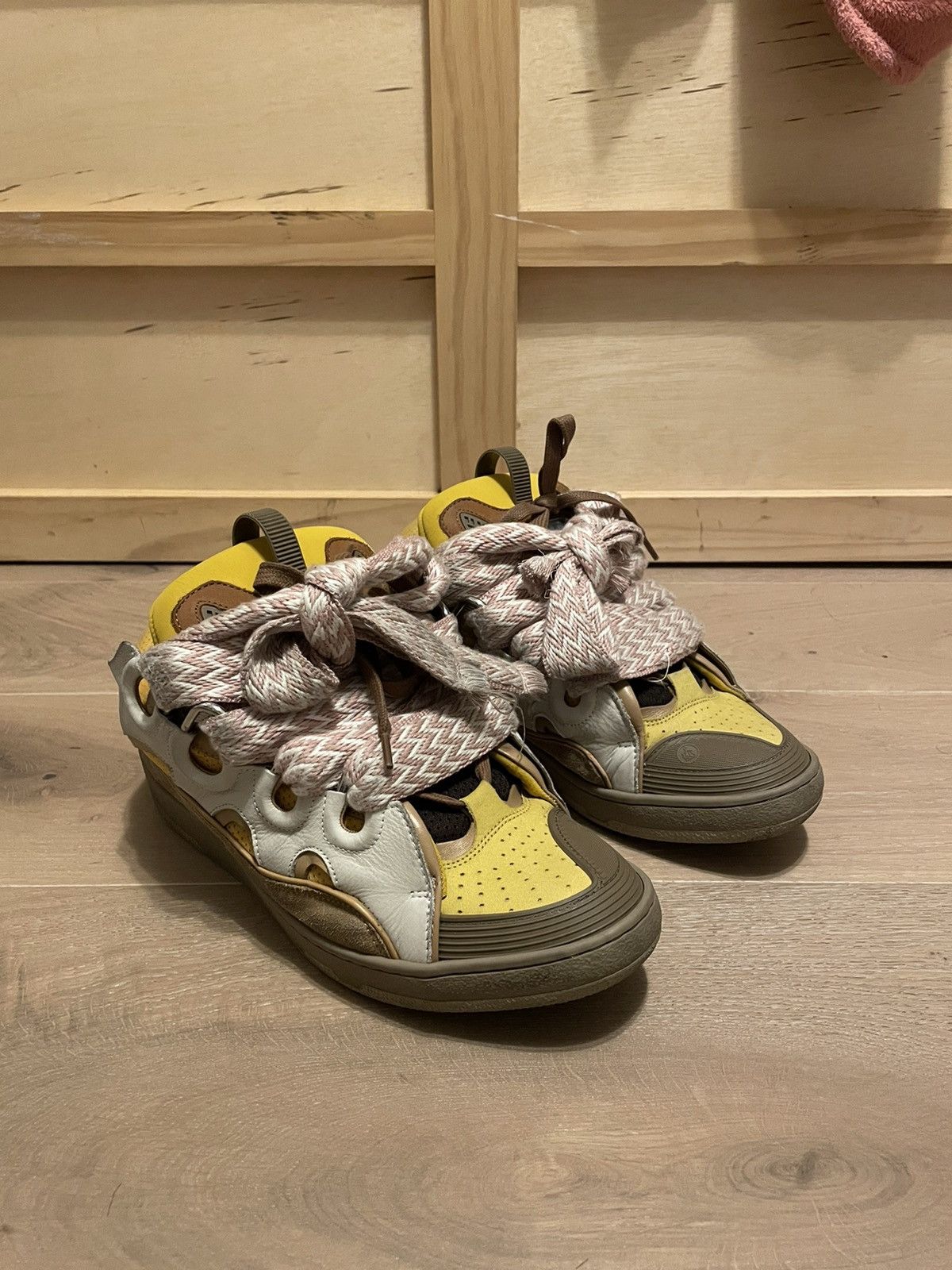 Lanvin Lanvin curb sneakers | Grailed