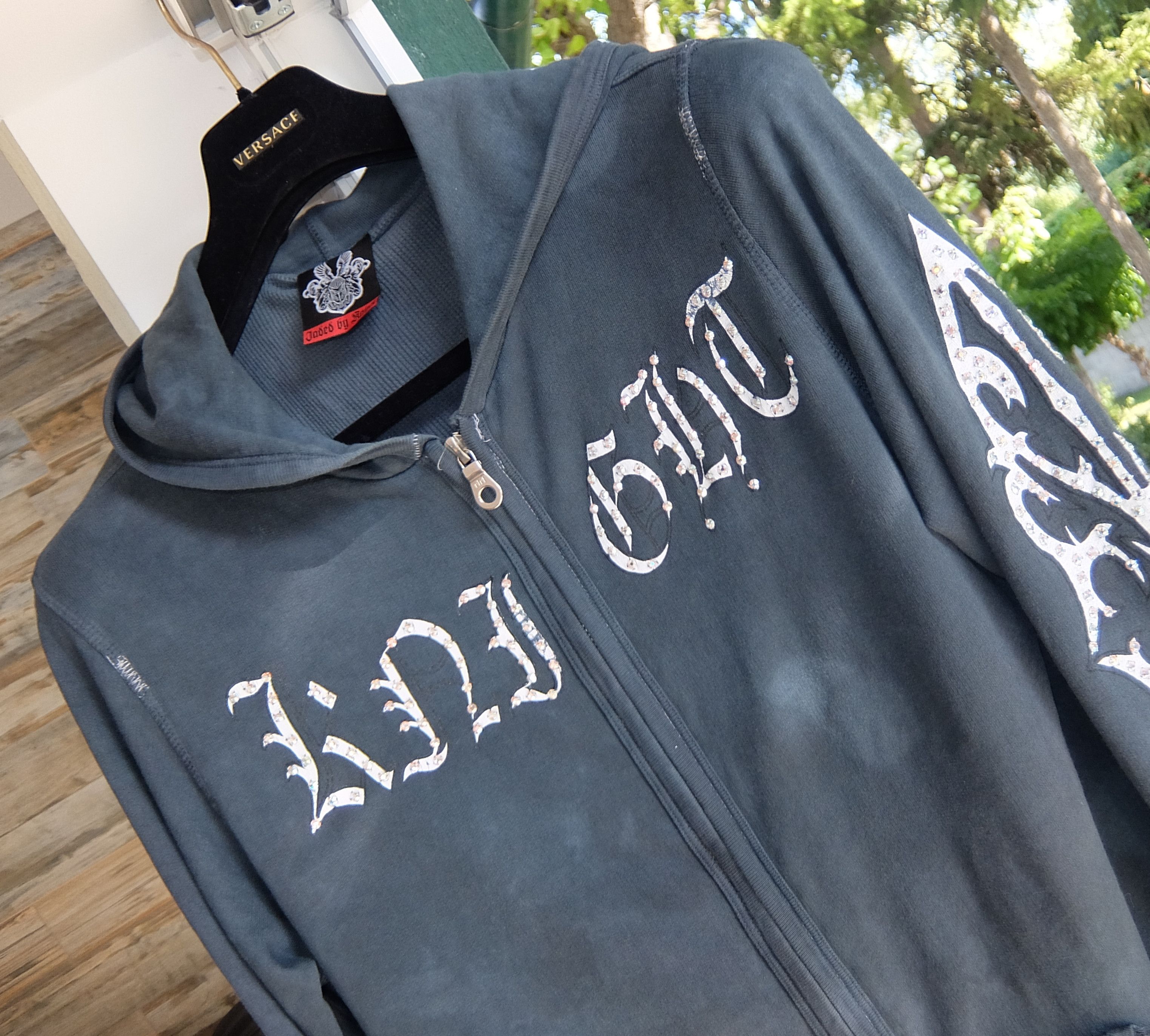 Jaded by Knight Jaded by Knight Jacket L zip hoody amiri chrome hearts Size US L / EU 52-54 / 3 - 8 Thumbnail