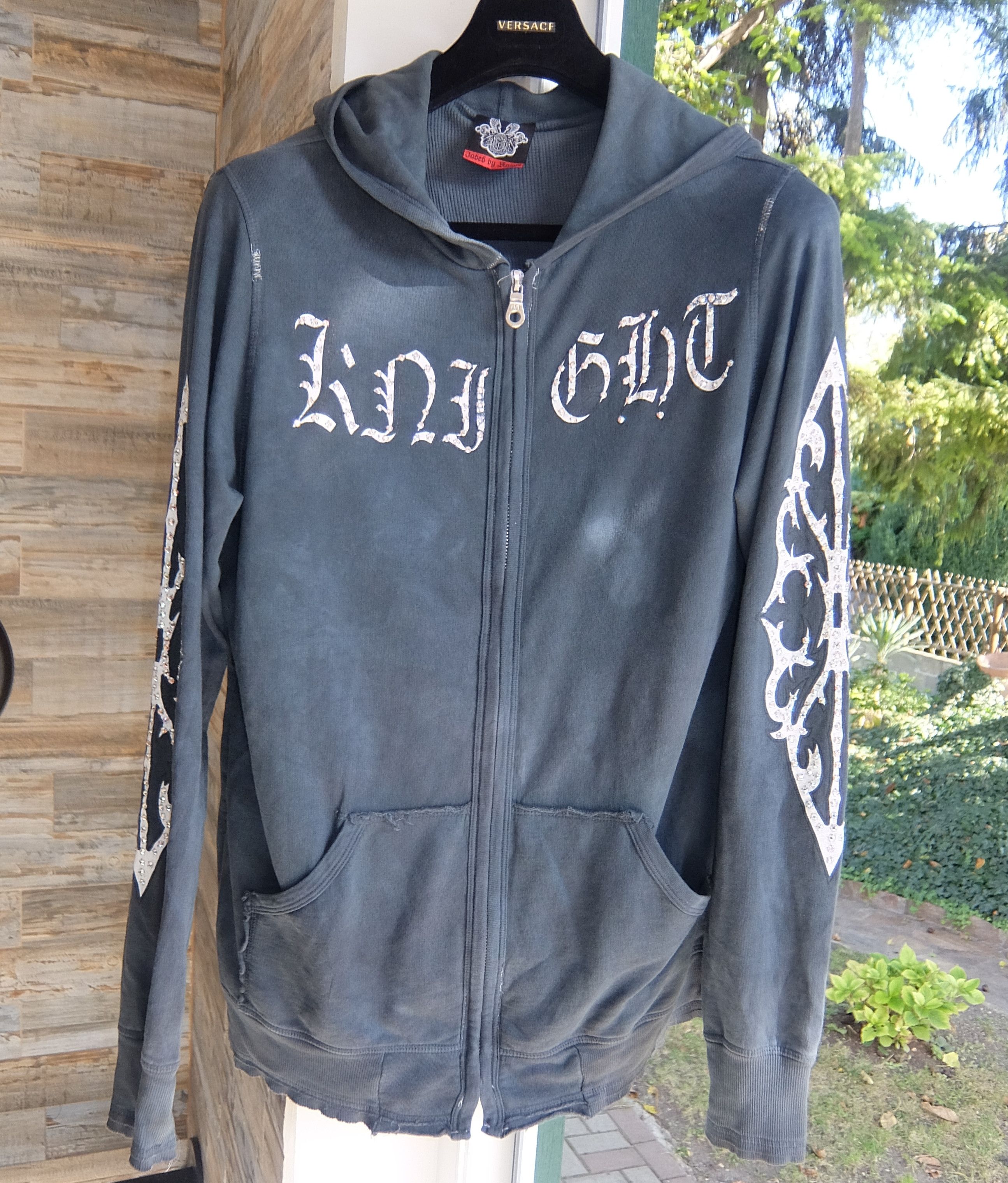 Jaded by Knight Jaded by Knight Jacket L zip hoody amiri chrome hearts Size US L / EU 52-54 / 3 - 2 Thumbnail