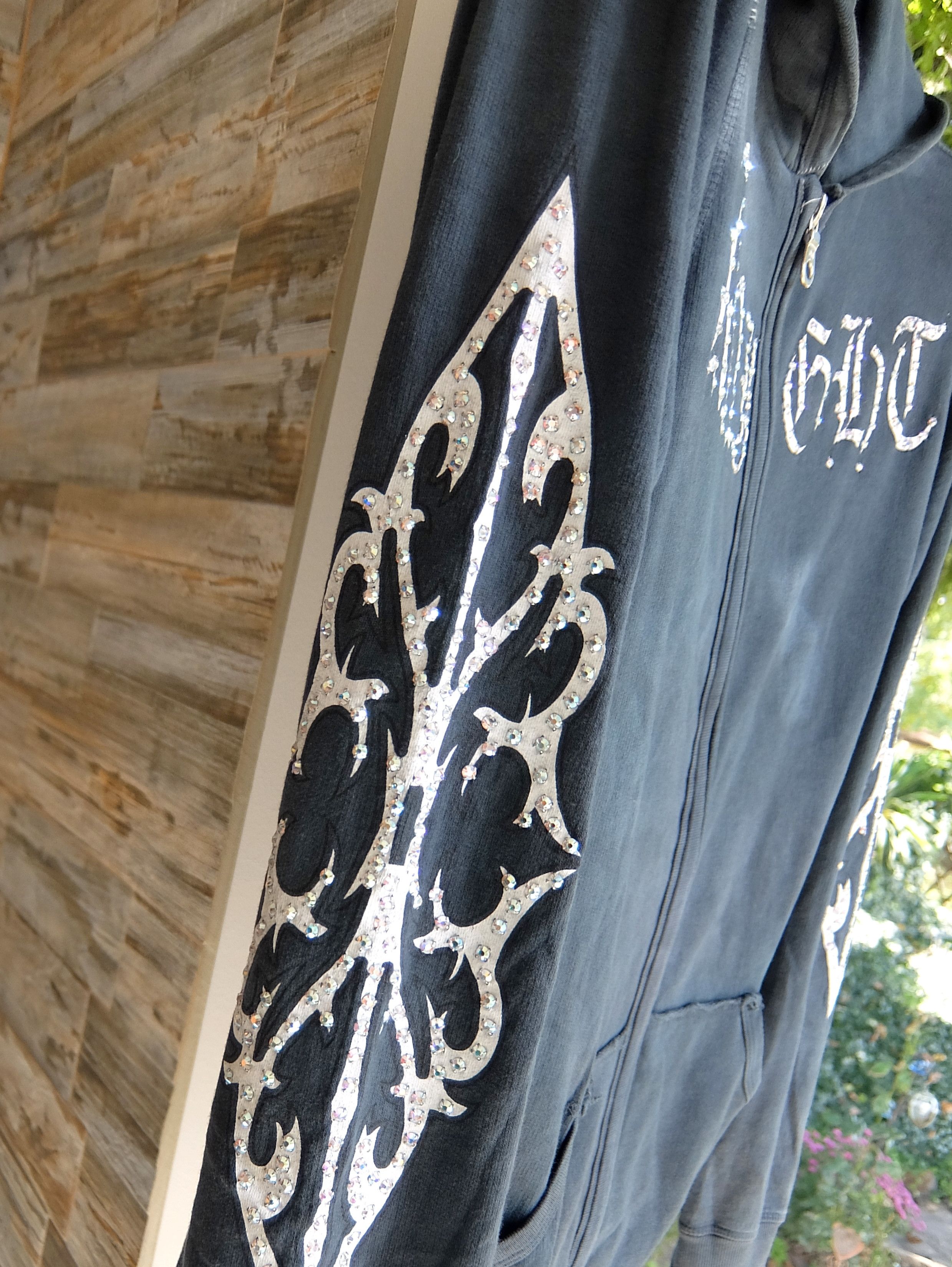 Jaded by Knight Jaded by Knight Jacket L zip hoody amiri chrome hearts Size US L / EU 52-54 / 3 - 12 Thumbnail