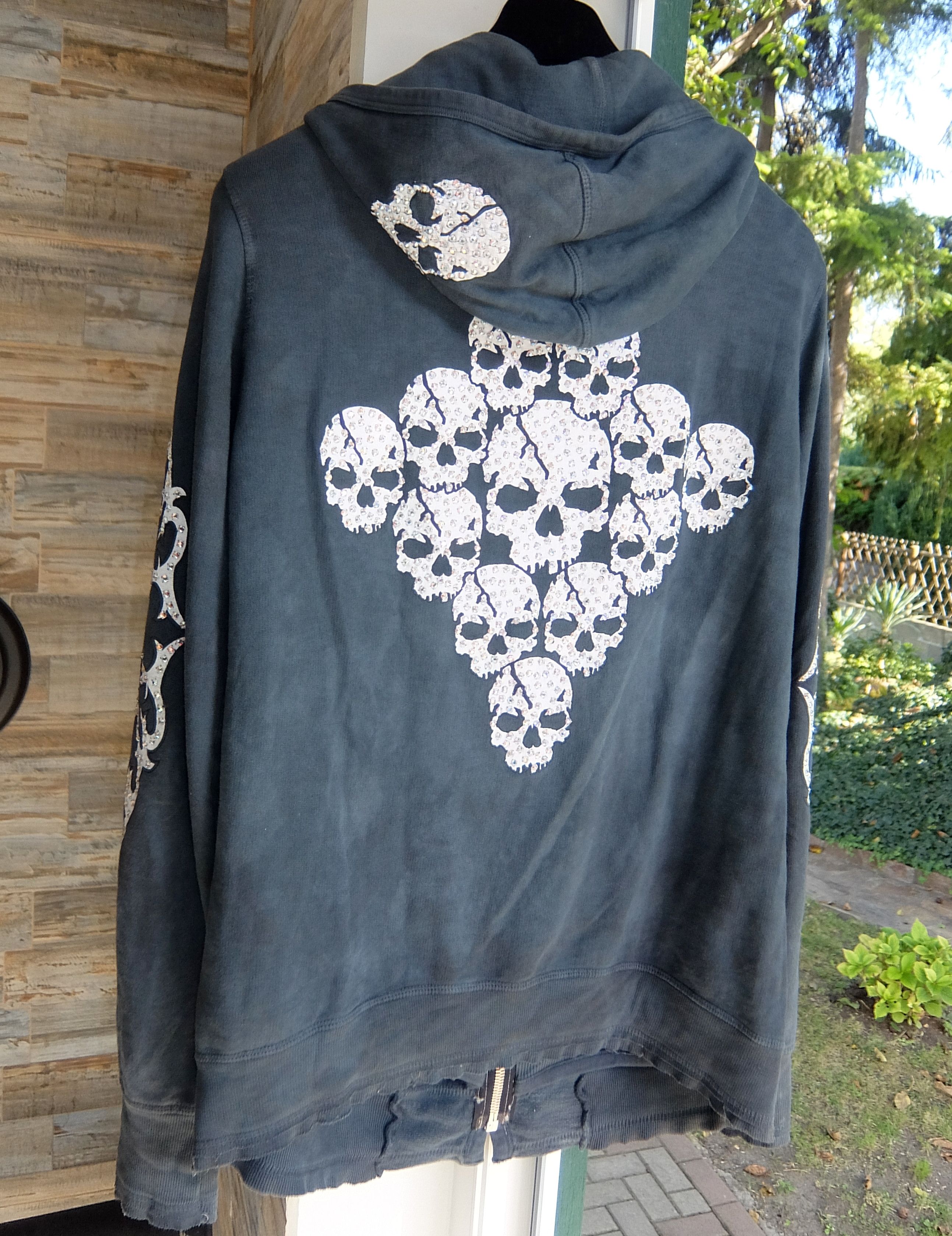 Jaded by Knight Jaded by Knight Jacket L zip hoody amiri chrome hearts Size US L / EU 52-54 / 3 - 1 Thumbnail