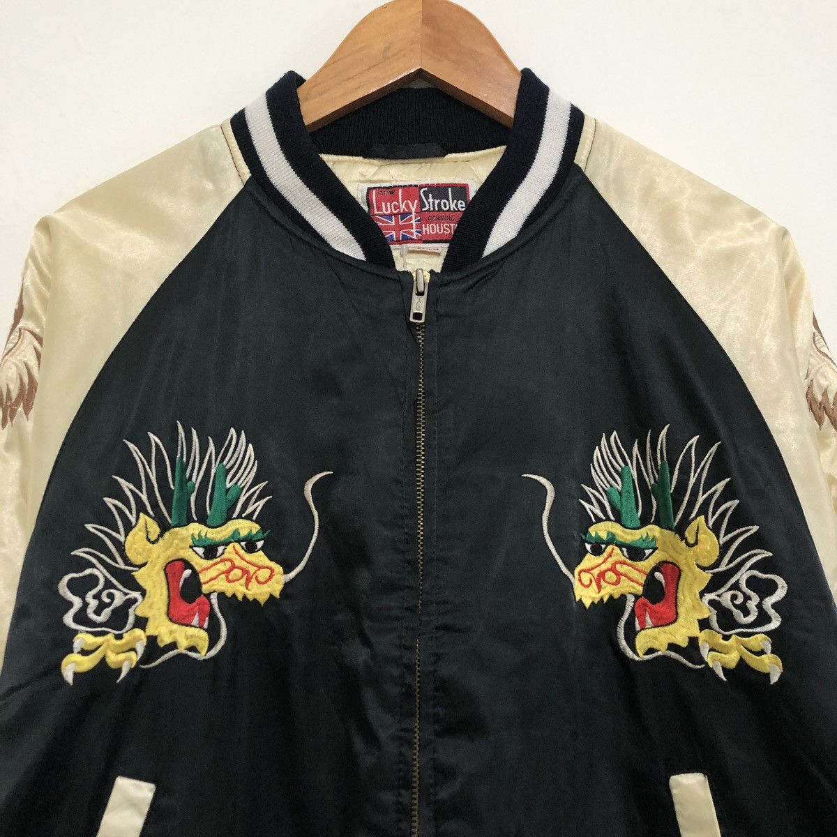 Other Houston Lucky Stroke Embroidered Sukajan Souvenir Jacket Size US M / EU 48-50 / 2 - 5 Thumbnail