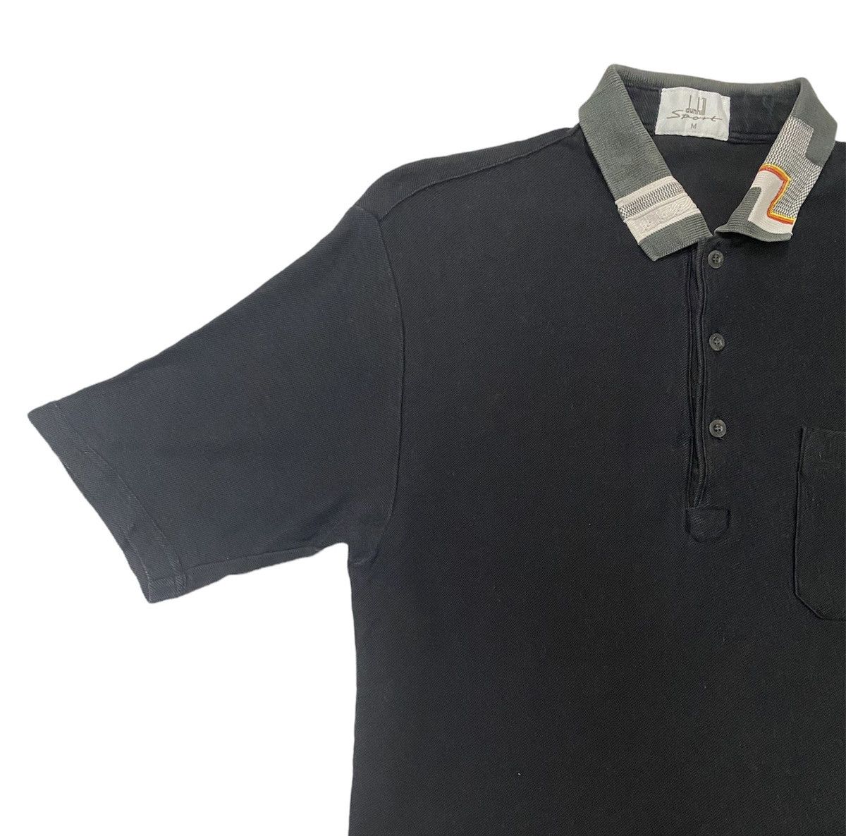Alfred Dunhill Vtg Dunhill Sport Polo Shirt (M) Size US M / EU 48-50 / 2 - 4 Thumbnail