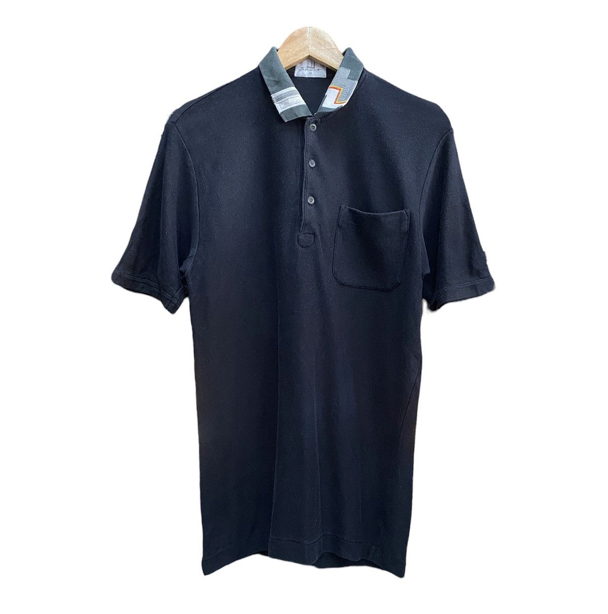 Alfred Dunhill Vtg Dunhill Sport Polo Shirt (M) Size US M / EU 48-50 / 2 - 1 Thumbnail