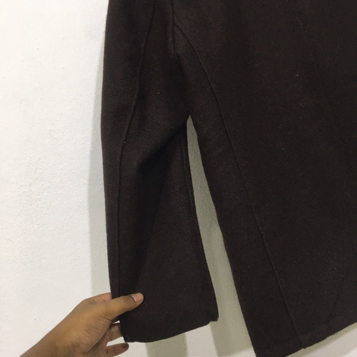 Schott Vintage Schott Wool US 74ON Peacoat Long Coat Jacket Size US L / EU 52-54 / 3 - 6 Thumbnail