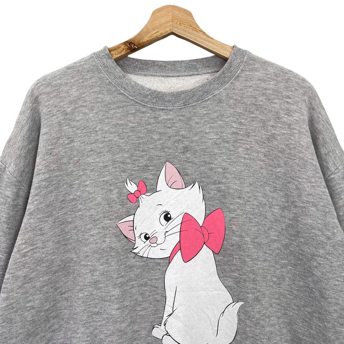 Japanese Brand Vintage Cute Cat Crewneck Sweatshirt Oversize S Size US S / EU 44-46 / 1 - 4 Thumbnail