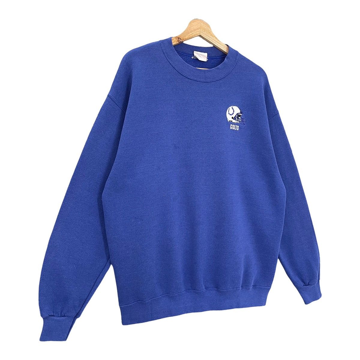 NFL 90s NFL Indianapolis Colts Crewneck Sweatshirt Size L Size US L / EU 52-54 / 3 - 2 Thumbnail
