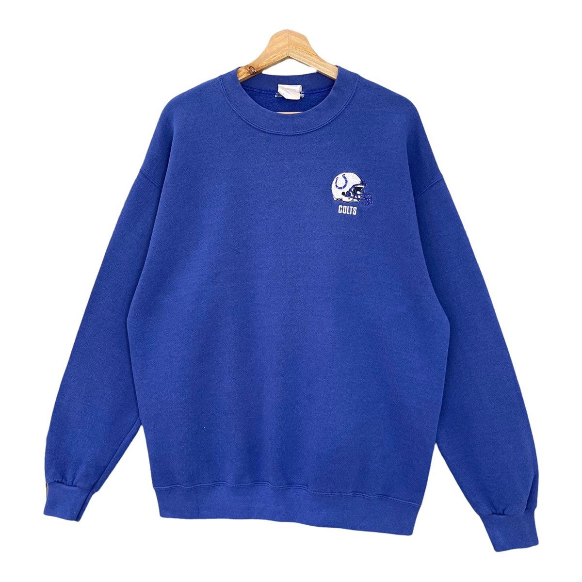 NFL 90s NFL Indianapolis Colts Crewneck Sweatshirt Size L Size US L / EU 52-54 / 3 - 3 Thumbnail