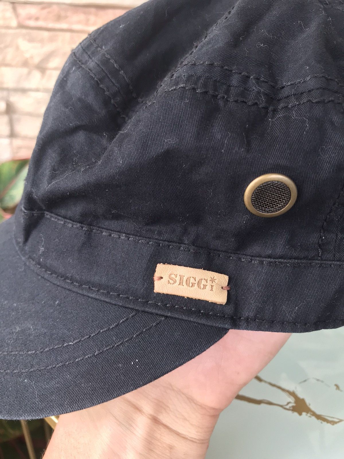 Japanese Brand Siggi Work Cap Hat japanesebrand Size ONE SIZE - 6 Thumbnail