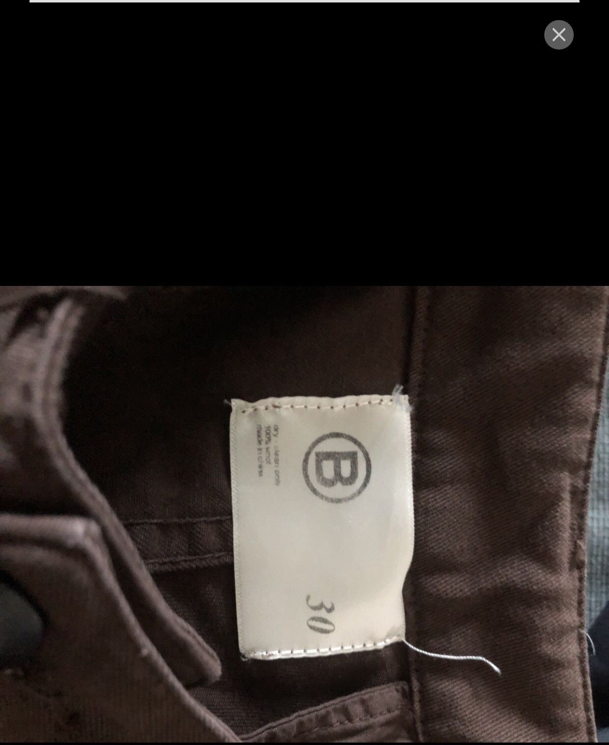 basketcase gallery Basketcase Gallery “Flight Cargos” in brown Size US 30 / EU 46 - 3 Thumbnail