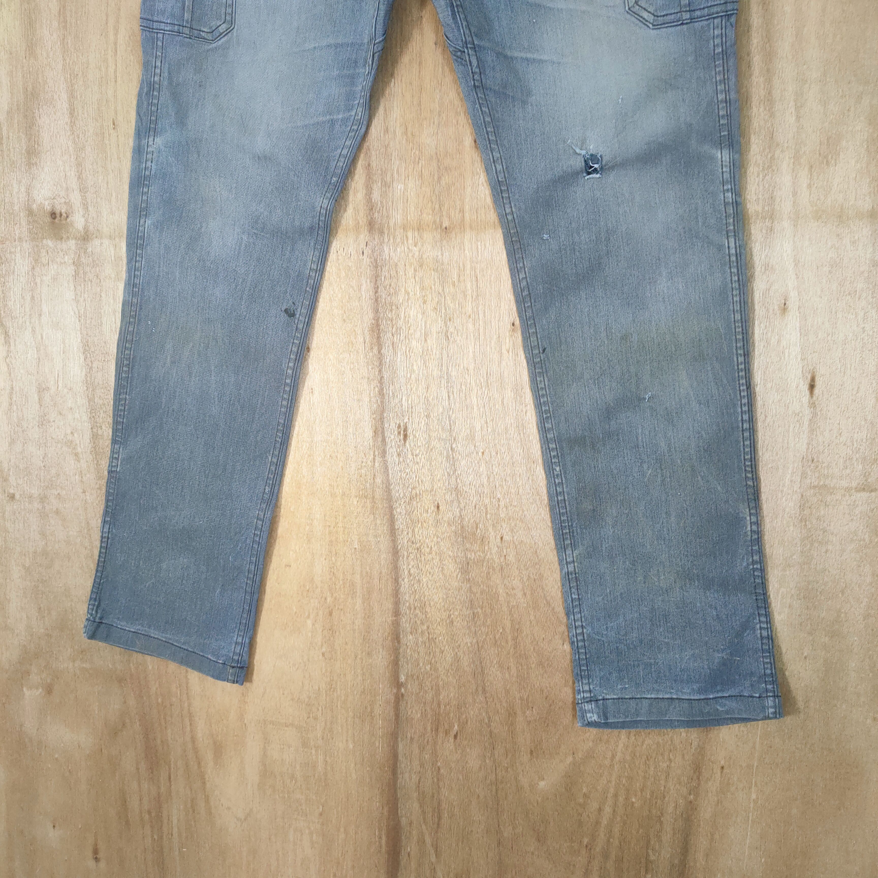 Japanese Brand VINTAGE FADED CARGO PANTS Size US 34 / EU 50 - 3 Thumbnail