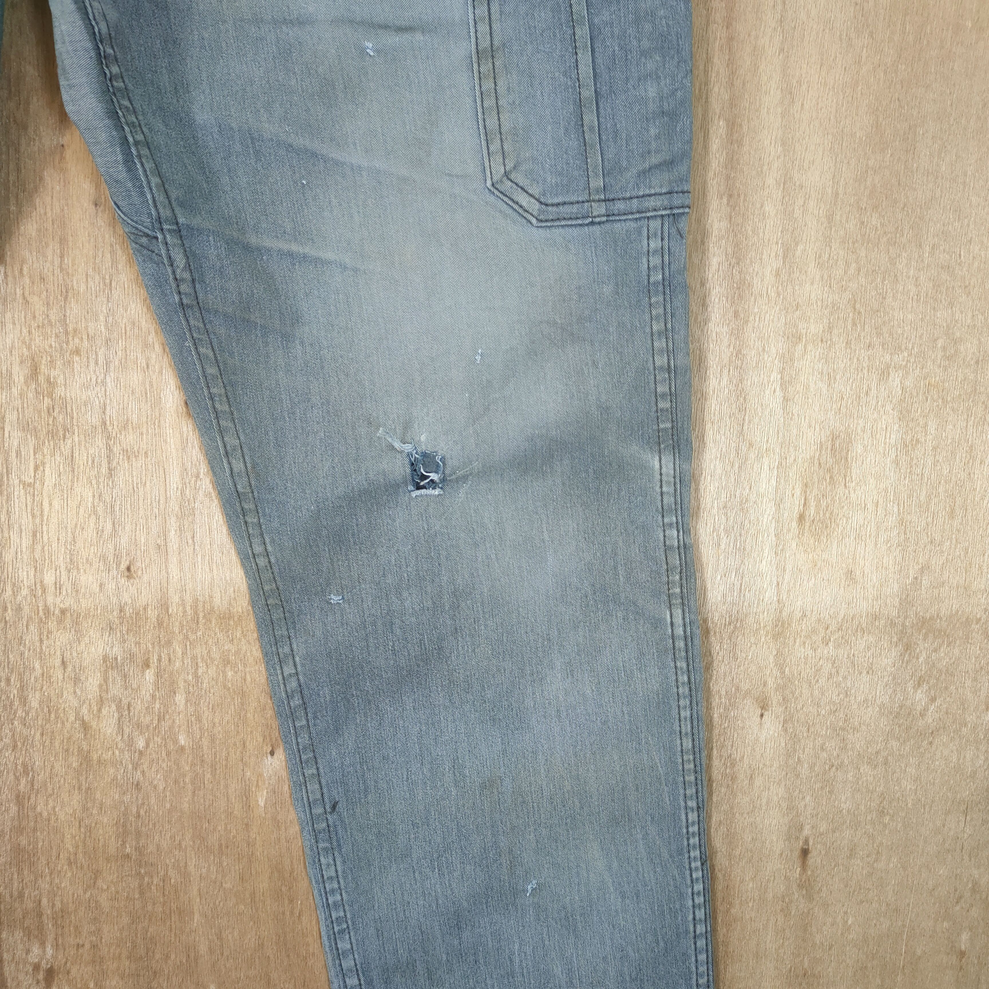 Japanese Brand VINTAGE FADED CARGO PANTS Size US 34 / EU 50 - 5 Thumbnail
