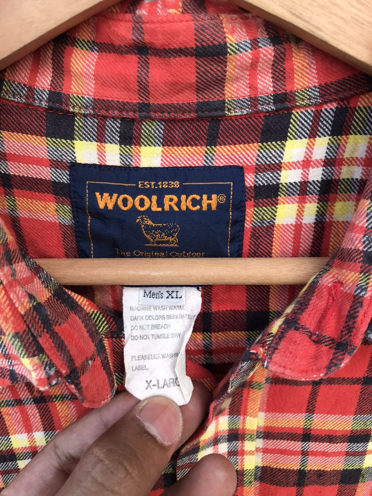 Woolrich Woolen Mills Vintage Woolrich Flannel Button Up Shirt Size US M / EU 48-50 / 2 - 3 Thumbnail
