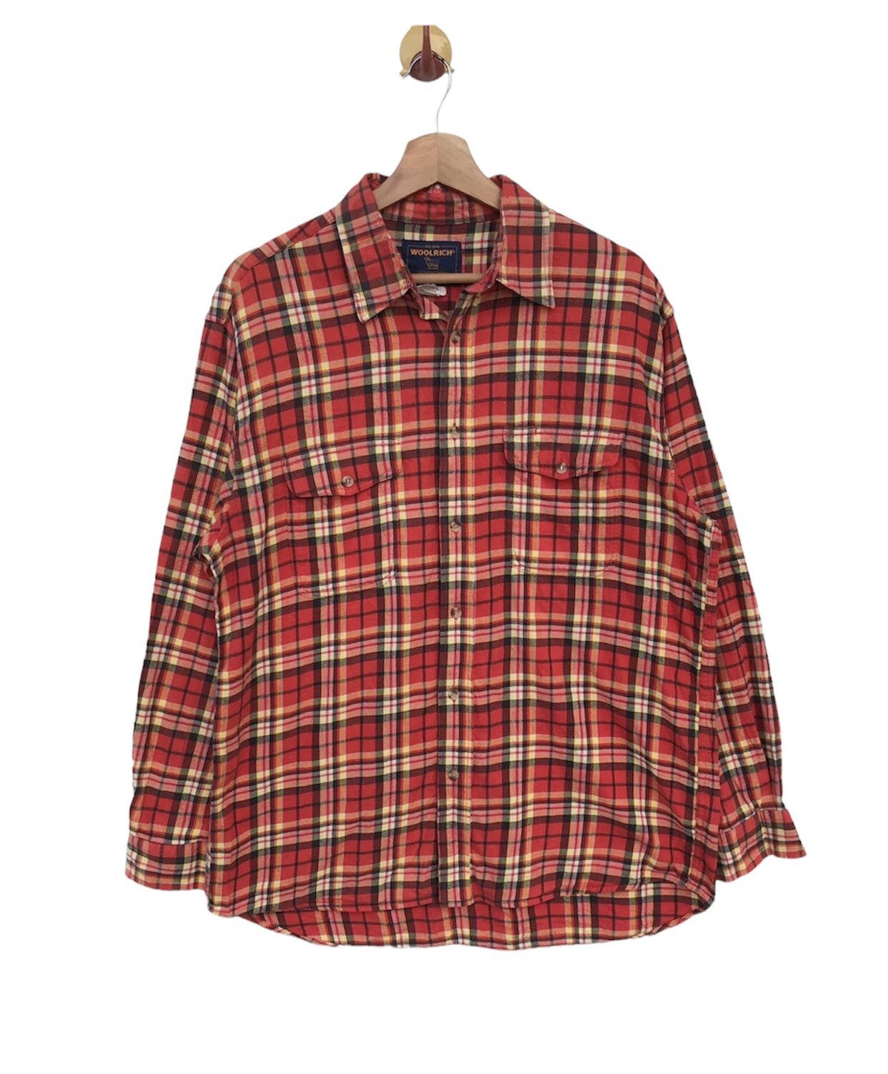 Woolrich Woolen Mills Vintage Woolrich Flannel Button Up Shirt Size US M / EU 48-50 / 2 - 1 Thumbnail