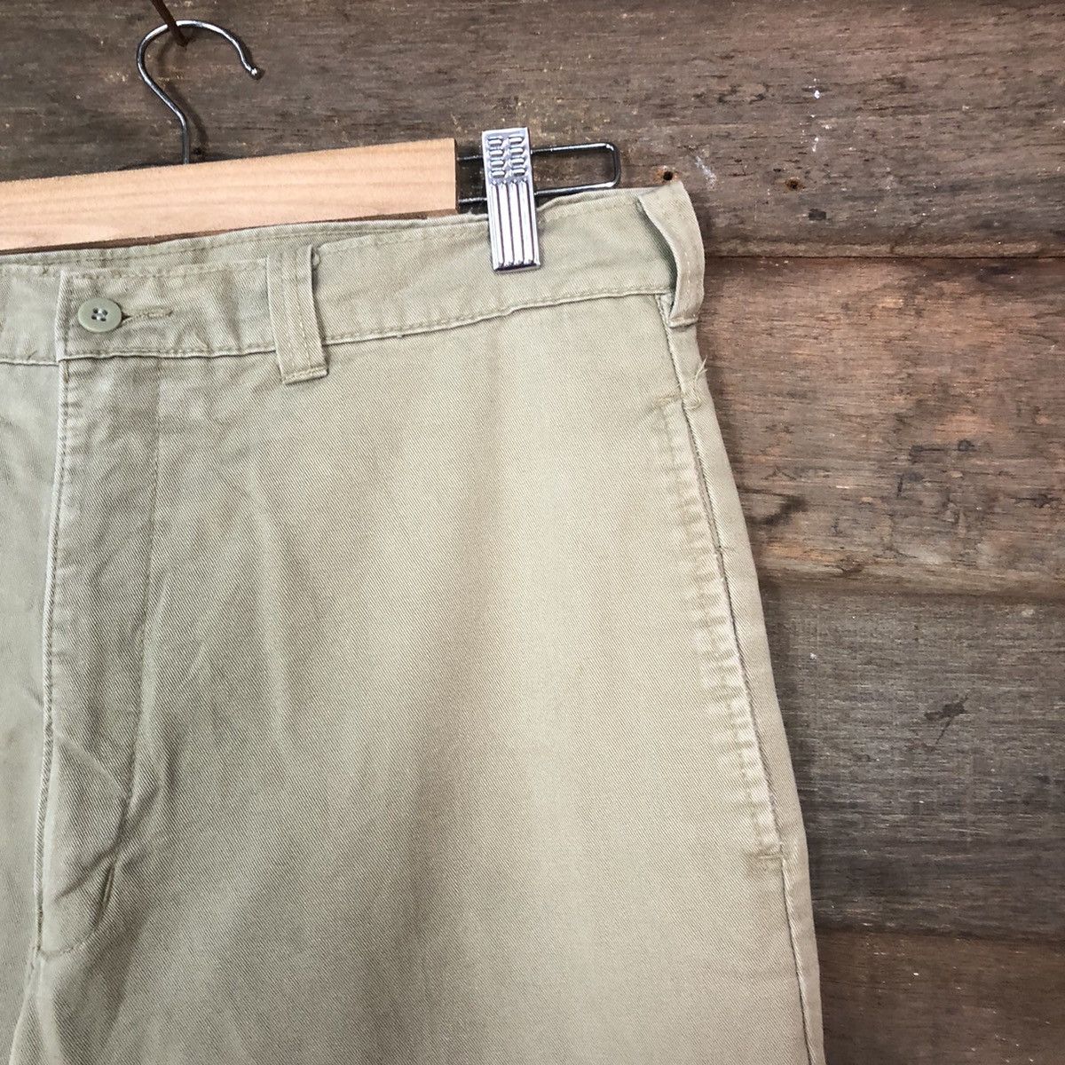 Levi's × Vintage Levis Officer Brown vintage Casual Pants #6771 Size US 31 - 4 Thumbnail
