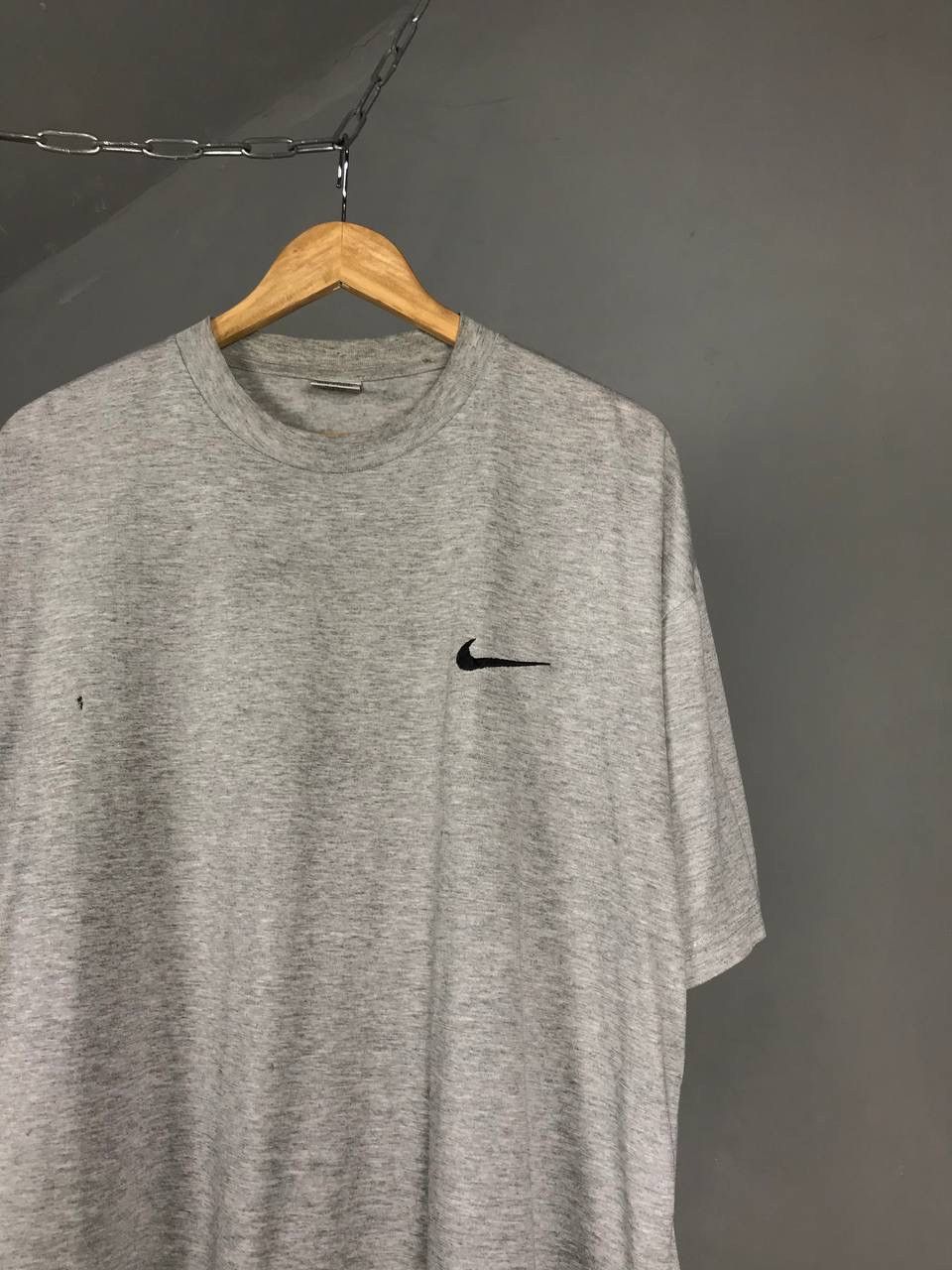 Nike × Vintage Nike swoosh streetwear vintage tee Size US L / EU 52-54 / 3 - 2 Thumbnail
