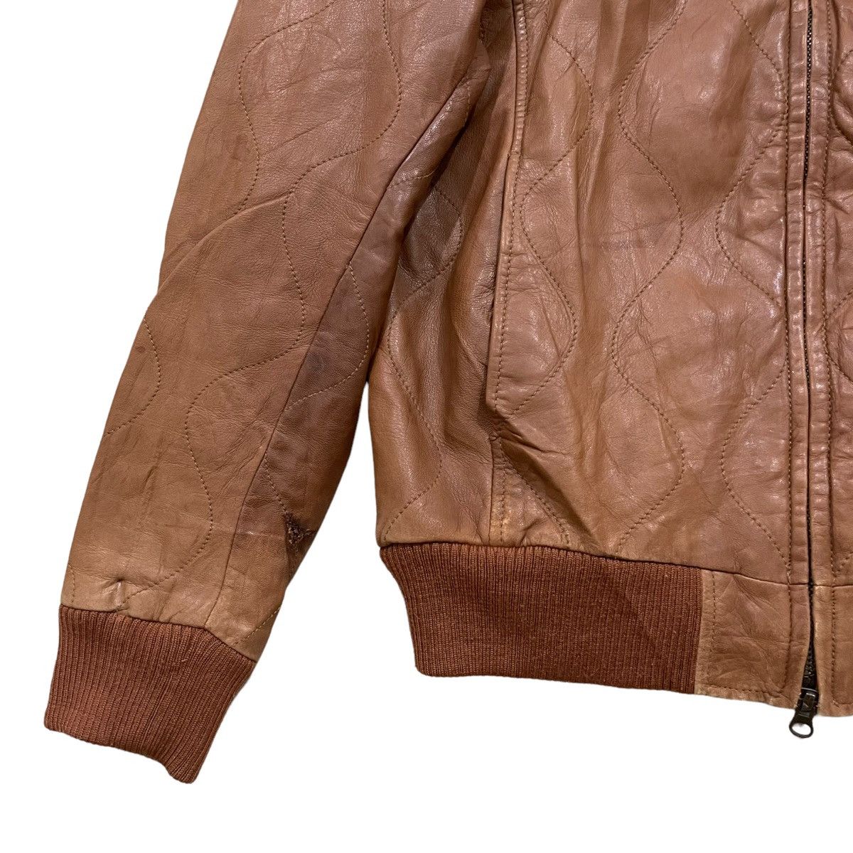 Avirex Vintage Avirex Varsity Leather Bomber Jacket Size US L / EU 52-54 / 3 - 4 Thumbnail