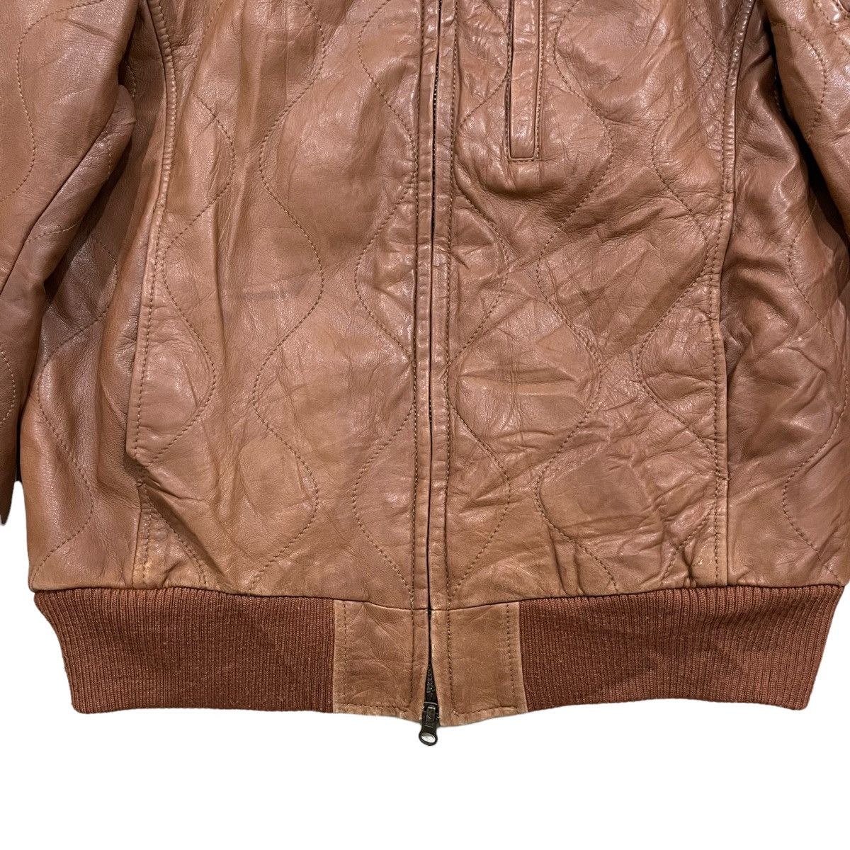 Avirex Vintage Avirex Varsity Leather Bomber Jacket Size US L / EU 52-54 / 3 - 6 Thumbnail