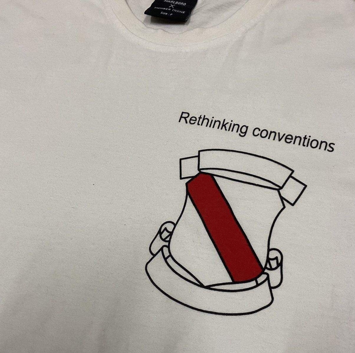 Marlboro × Number (N)ine × Takahiromiyashita The Soloist. MARLBORO x NUMBER (N)INE Shield Tees x Rare Size US M / EU 48-50 / 2 - 4 Thumbnail