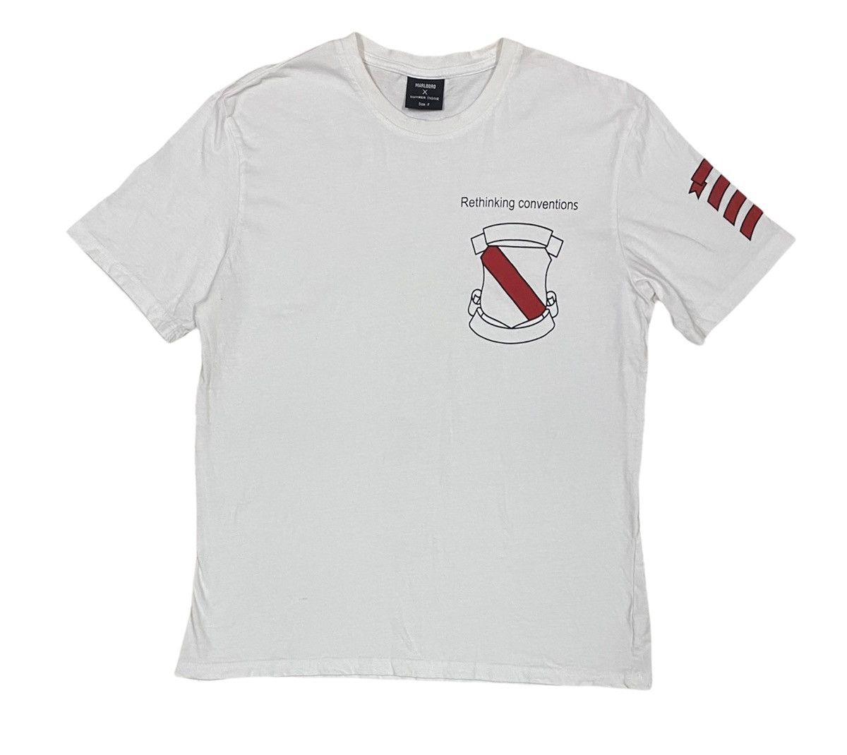 Marlboro × Number (N)ine × Takahiromiyashita The Soloist. MARLBORO x NUMBER (N)INE Shield Tees x Rare Size US M / EU 48-50 / 2 - 1 Thumbnail