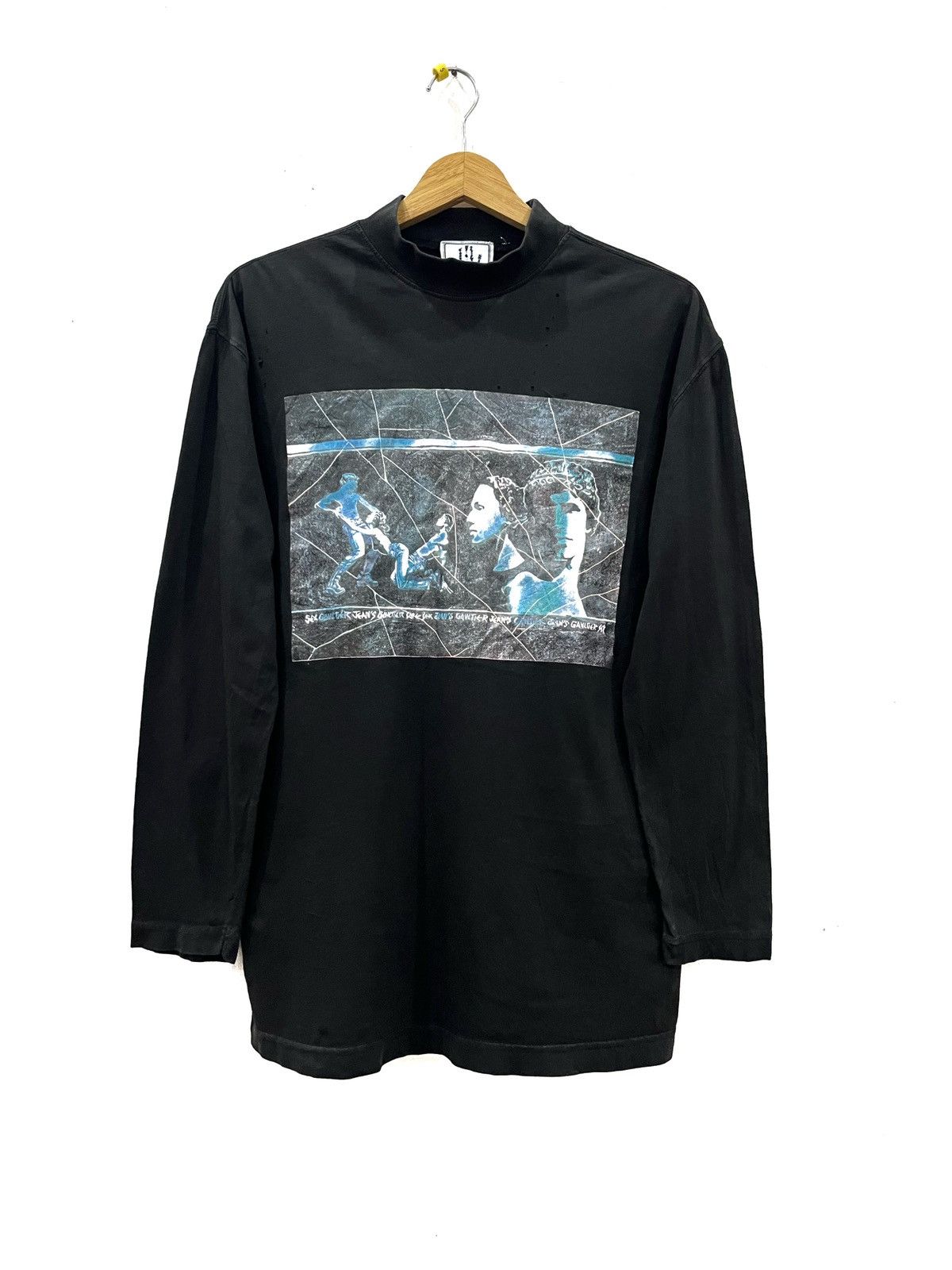 Jean Paul Gaultier Authentic Vintage Jean Paul Gaultier Sex Long Sleeve Tshirt Size US M / EU 48-50 / 2 - 1 Thumbnail