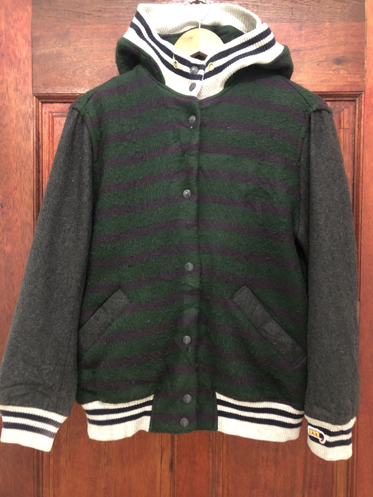 Issey Miyake Mercibeaucoup by Issey Miyake Pattern Wool Sweatshirt Hoodie Size US S / EU 44-46 / 1 - 1 Thumbnail