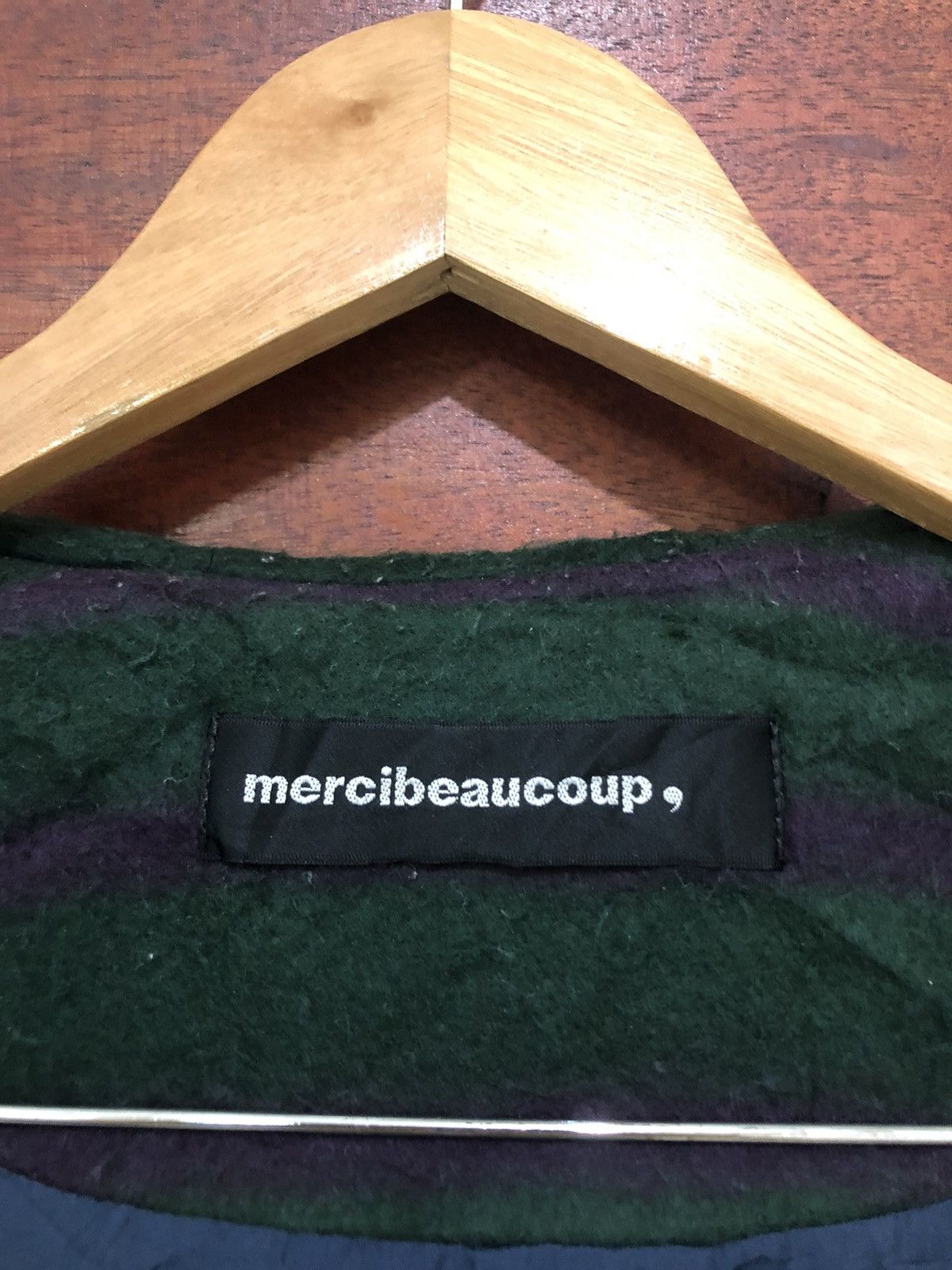 Issey Miyake Mercibeaucoup by Issey Miyake Pattern Wool Sweatshirt Hoodie Size US S / EU 44-46 / 1 - 8 Thumbnail