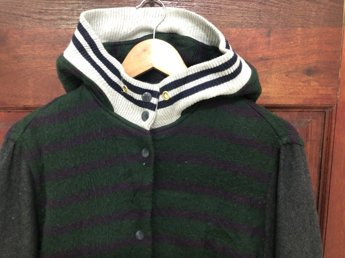 Issey Miyake Mercibeaucoup by Issey Miyake Pattern Wool Sweatshirt Hoodie Size US S / EU 44-46 / 1 - 4 Thumbnail