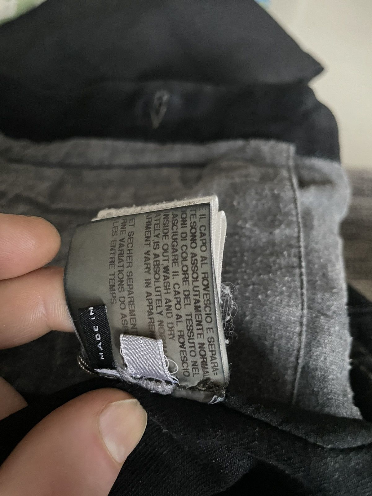 Rick Owens × Rick Owens Drkshdw Rick Owens Crust jean jacket Size US XS / EU 42 / 0 - 7 Thumbnail