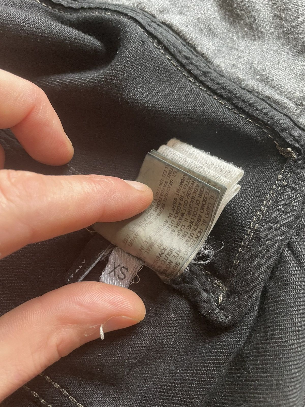 Rick Owens × Rick Owens Drkshdw Rick Owens Crust jean jacket Size US XS / EU 42 / 0 - 3 Thumbnail