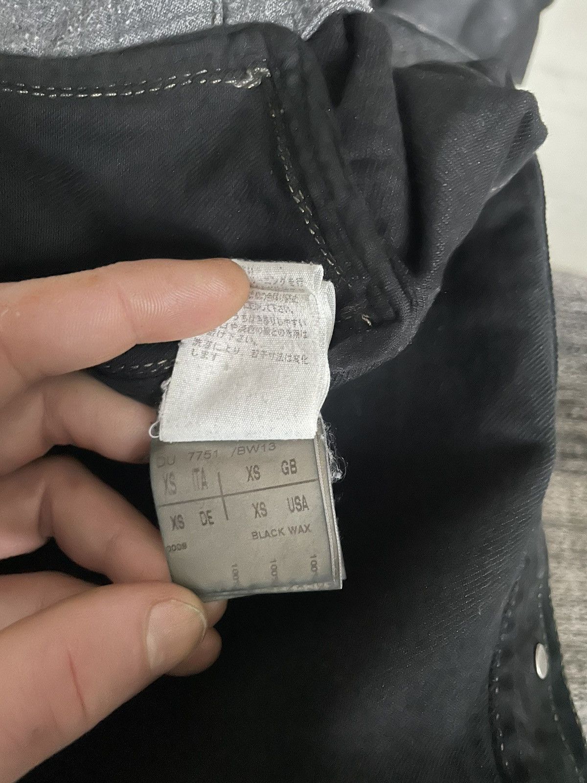 Rick Owens × Rick Owens Drkshdw Rick Owens Crust jean jacket Size US XS / EU 42 / 0 - 10 Thumbnail