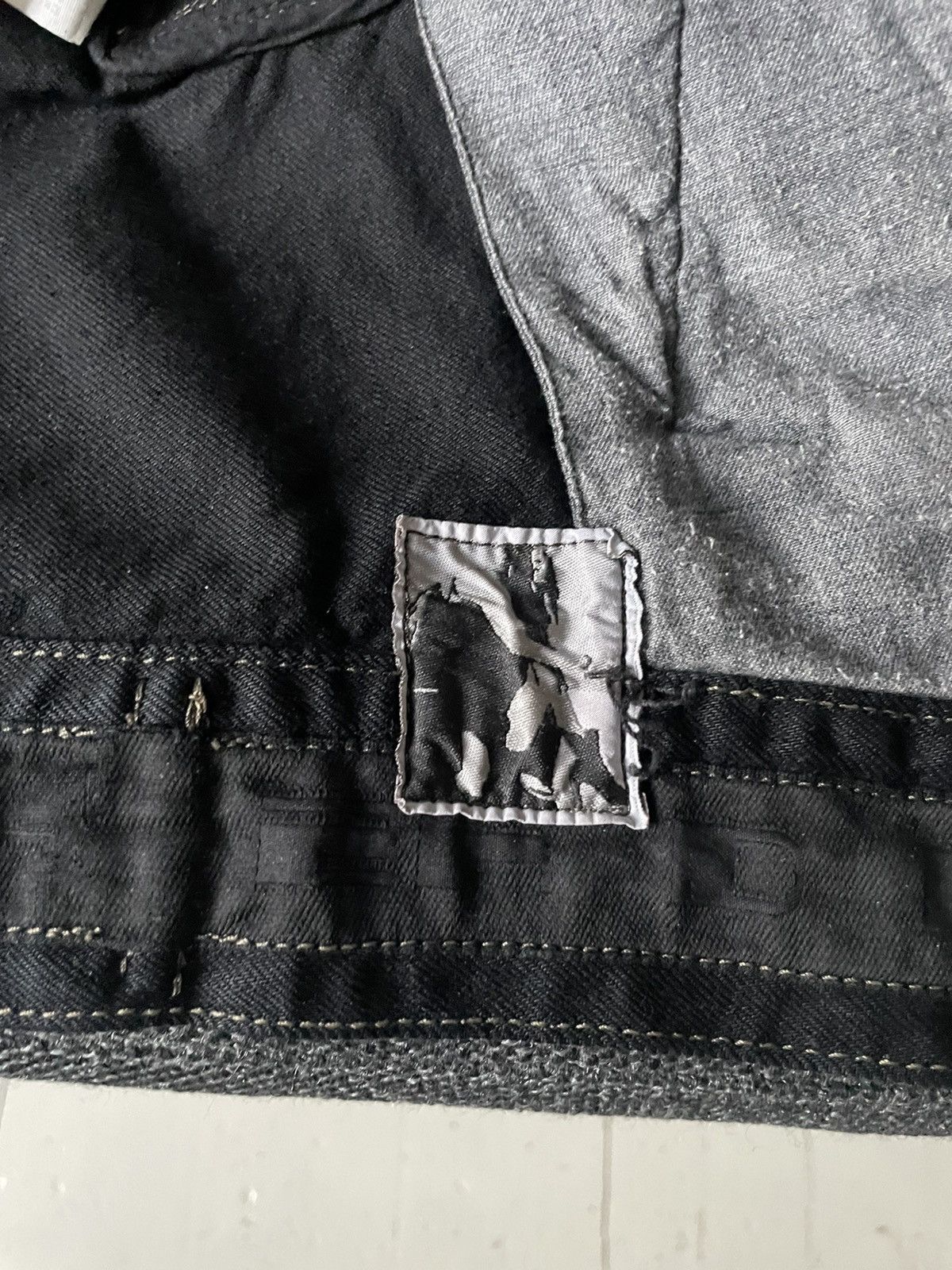 Rick Owens × Rick Owens Drkshdw Rick Owens Crust jean jacket Size US XS / EU 42 / 0 - 12 Thumbnail